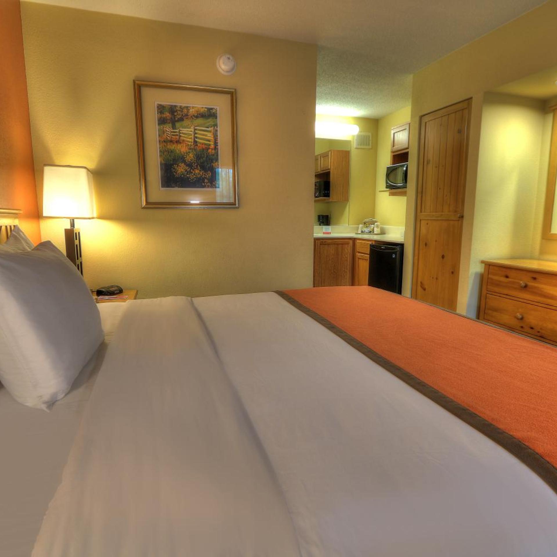 غرفة بسرير كينج بإطلالة على المدينة لذوي الإعاقة، Econo Lodge Pigeon Forge Riverside 6/7