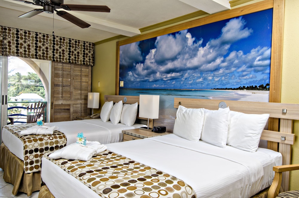 Room, 2 Double Beds, Island View