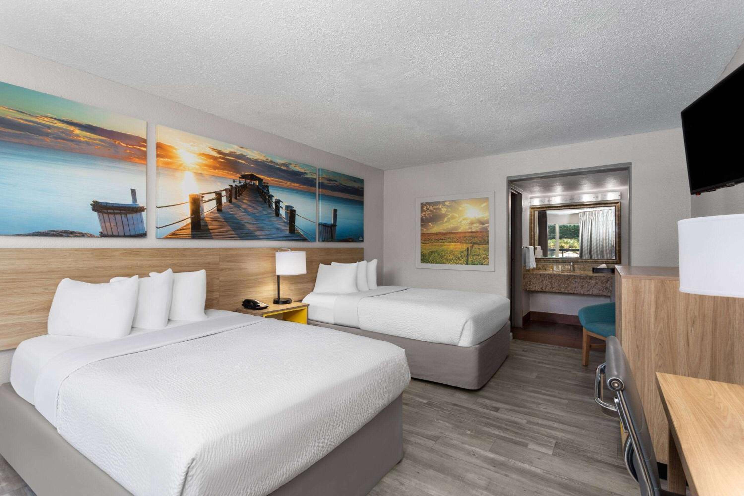 غرفة ديلوكس بسريرين مزدوجين، Days Inn by Wyndham Wildwood I-75 3/6