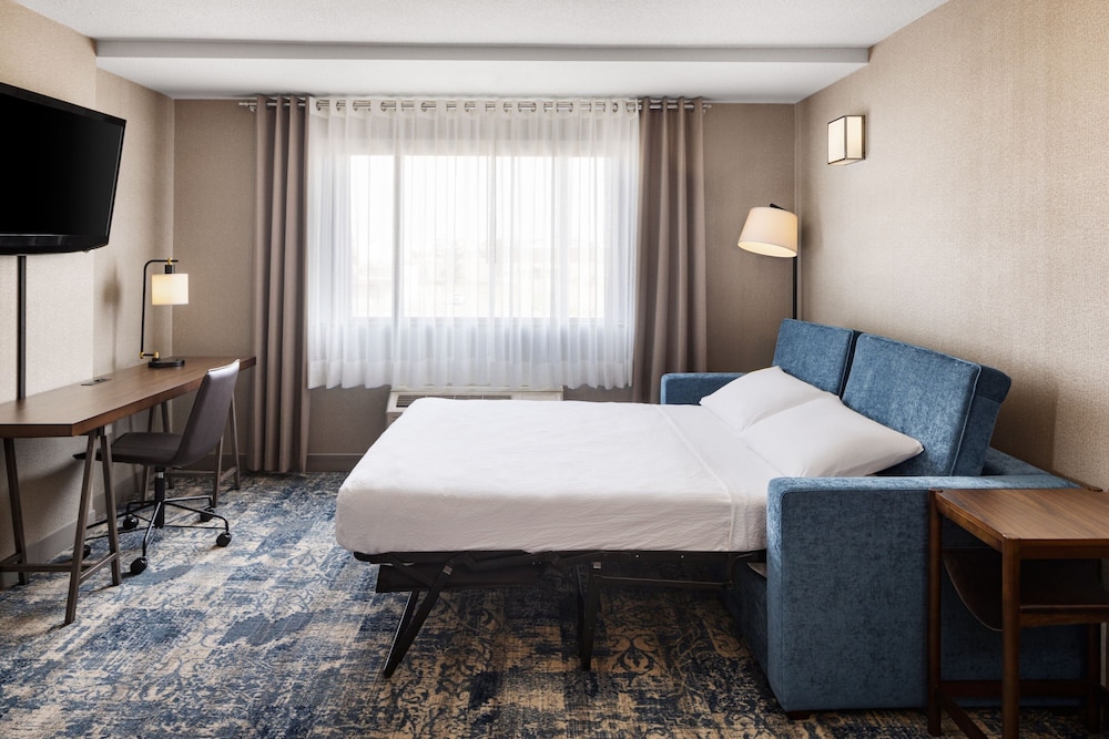 جناح بسرير كوين بغرفة نوم واحدة مع أريكة، Four Points by Sheraton Edmonton South 2/3