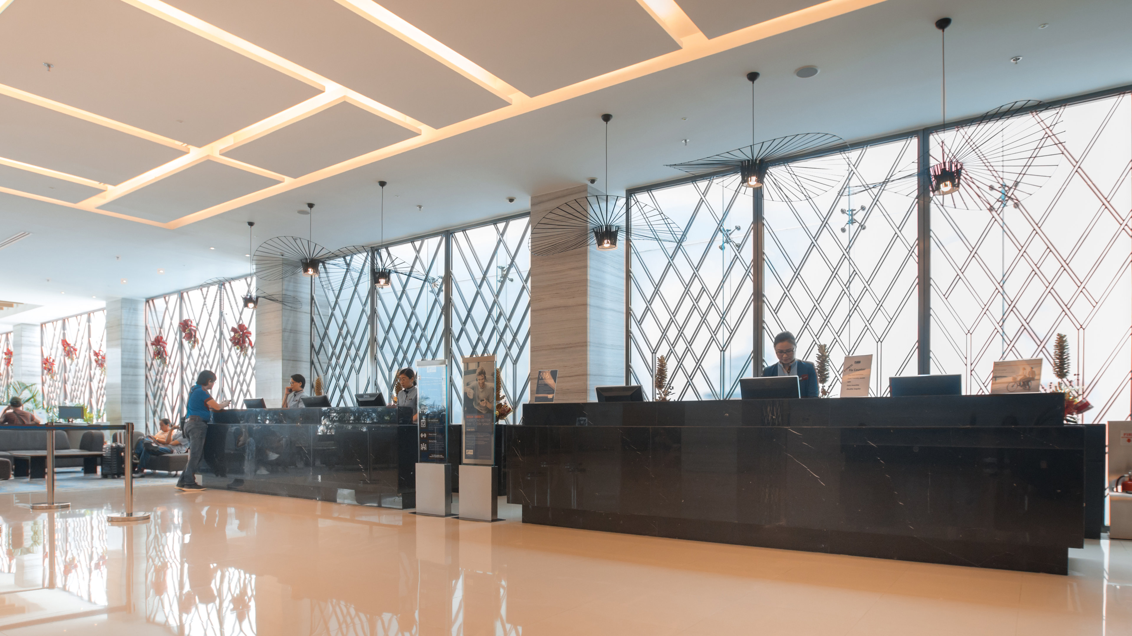 Lobby at Holiday Inn Express Manila Newport World Resorts, PASAY