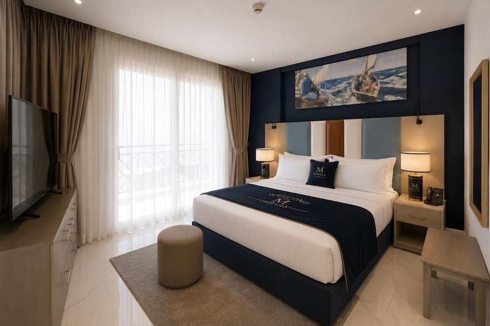 2 Bedrooms, Superior, Suite, Queen and Twin Beds, Sea View, Ground Building, M Hotels at Porto Marina 2/5
