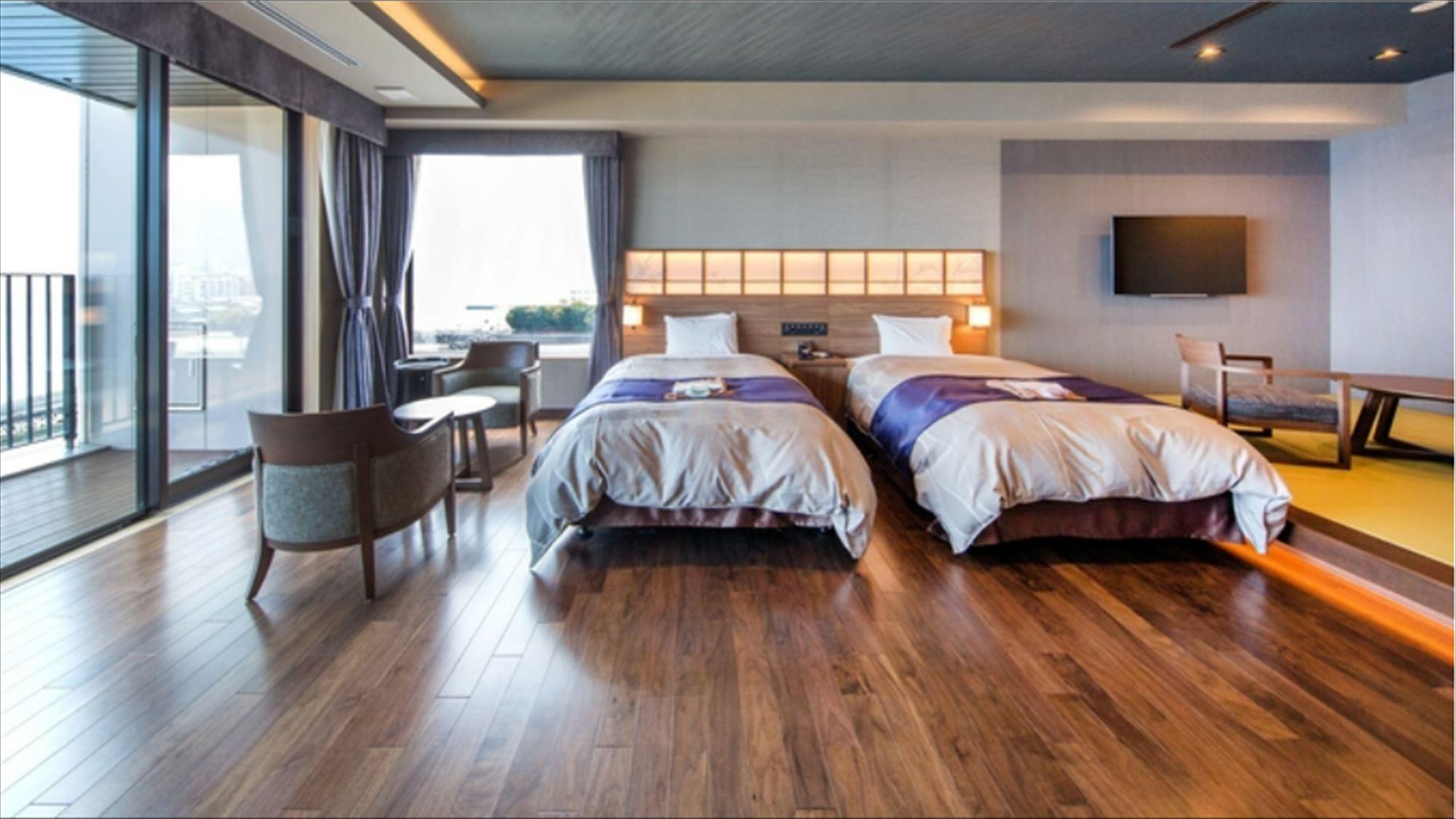 Semi Room, Royal, Type A, 2 Semi Double Beds