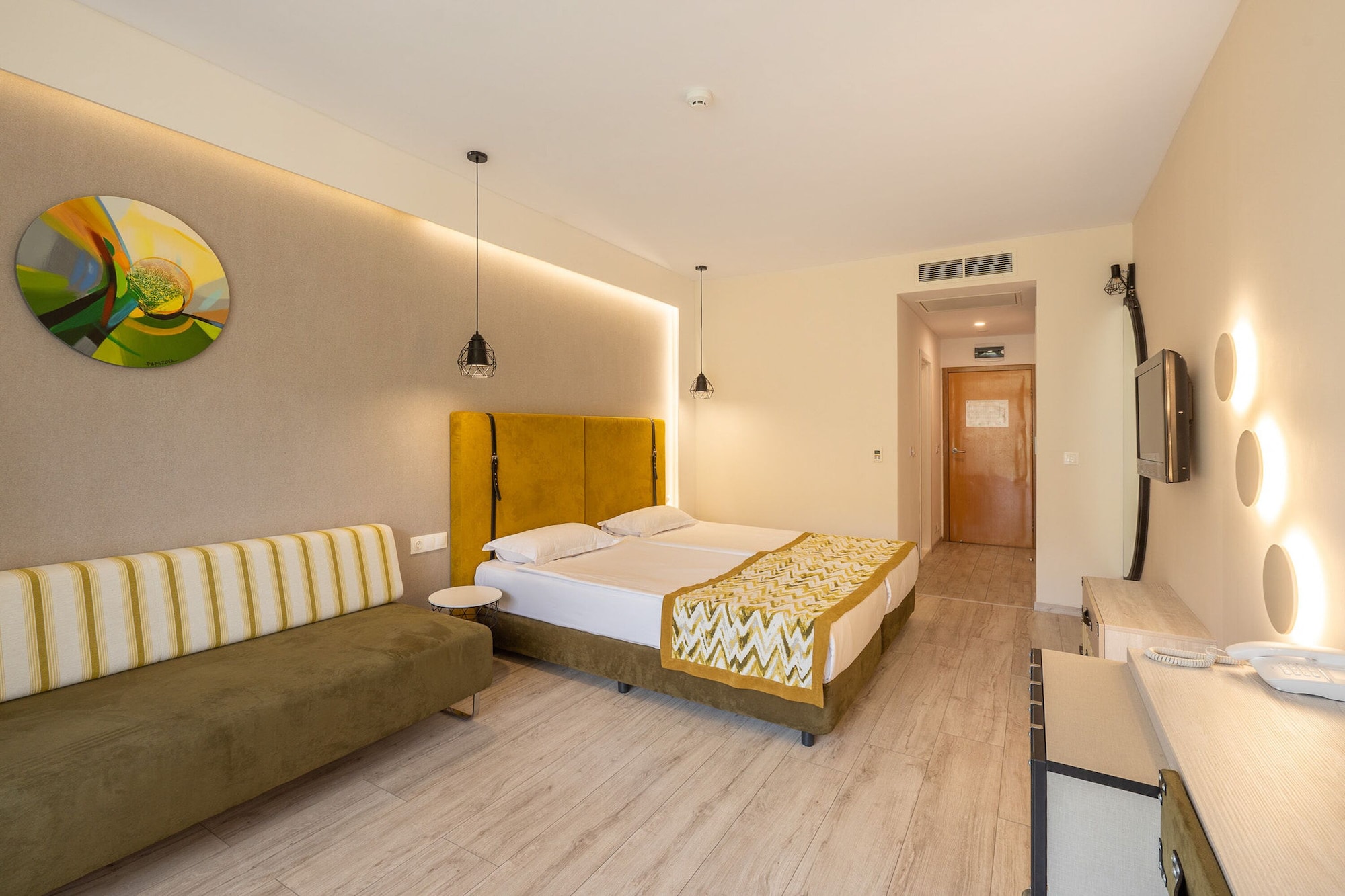 Economy, Twin Beds, Park View, Private Infinity Pool