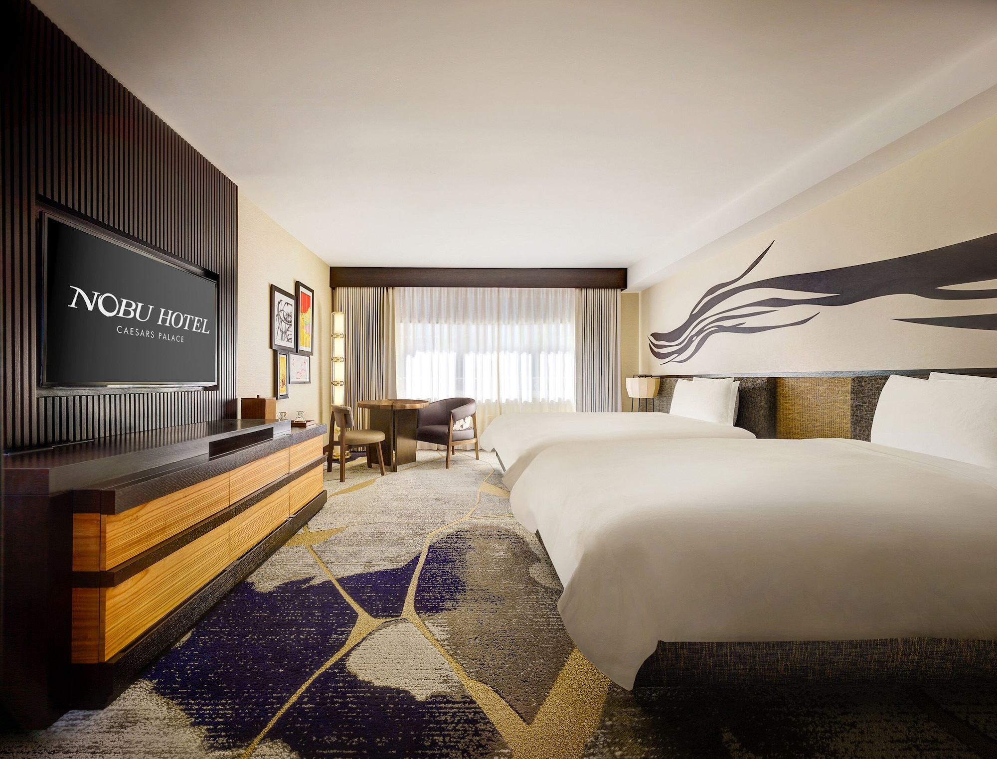 NOBU, DELUXE, 2 QUEEN BEDS