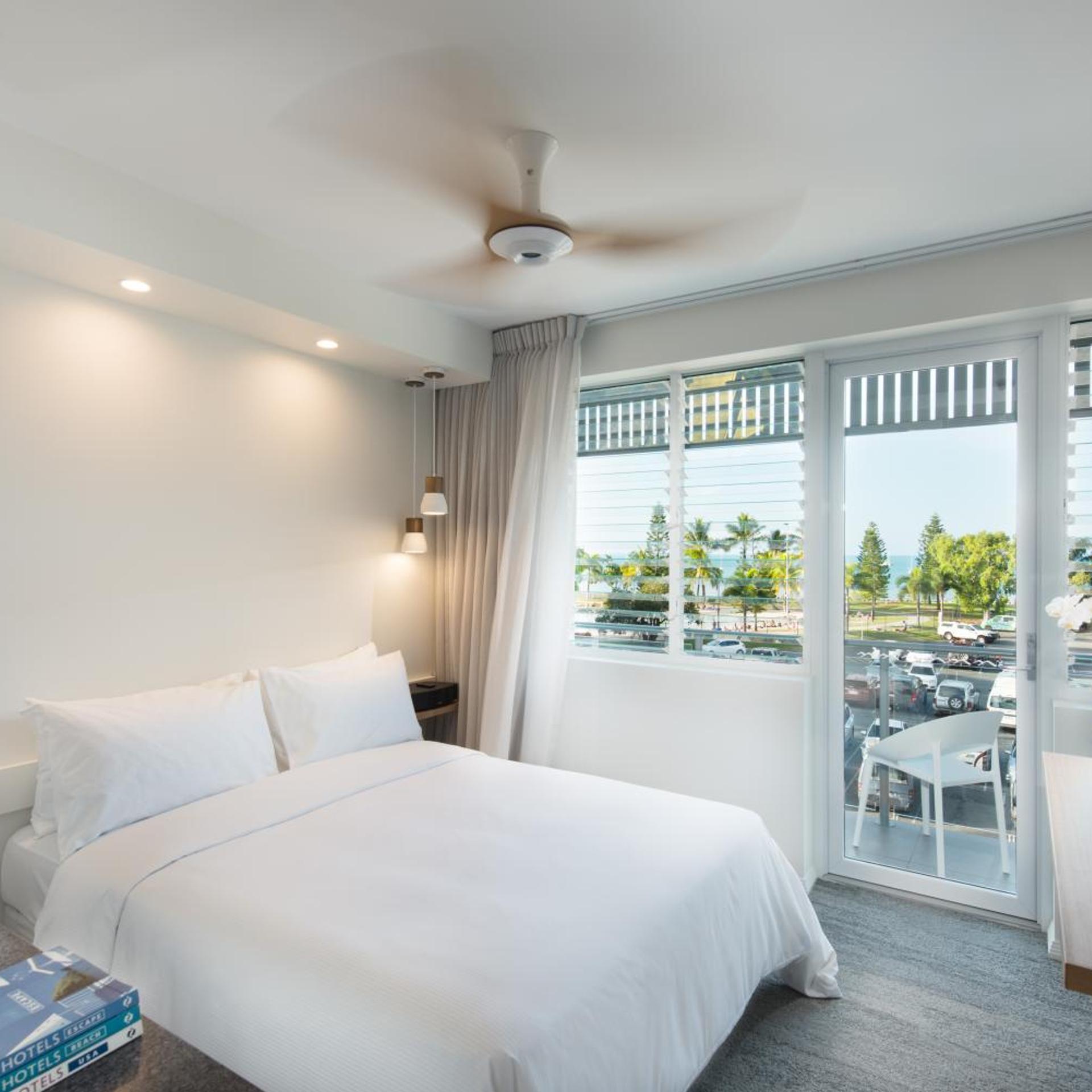 Designer, Queen Bed, Water Area