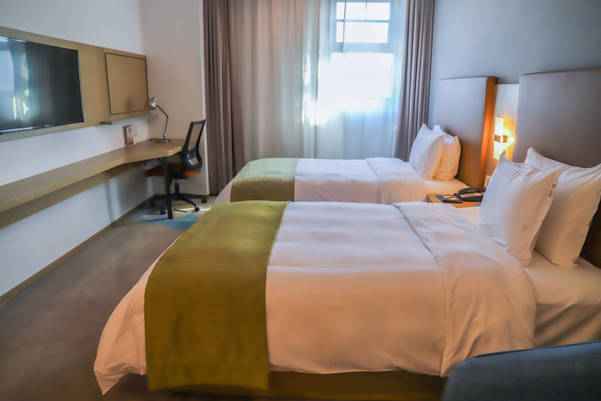 Standard, 2 Double Beds, Extra Floor Space