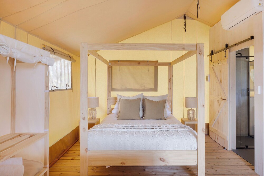 Glamping, Safari, Tent, 1 Queen and 1 Bunk Bed