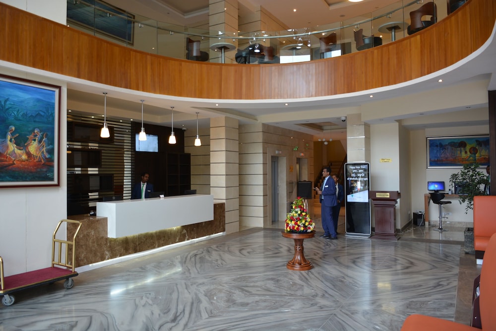 Lobby at AZZEMAN HOTEL, ADDIS ABABA
