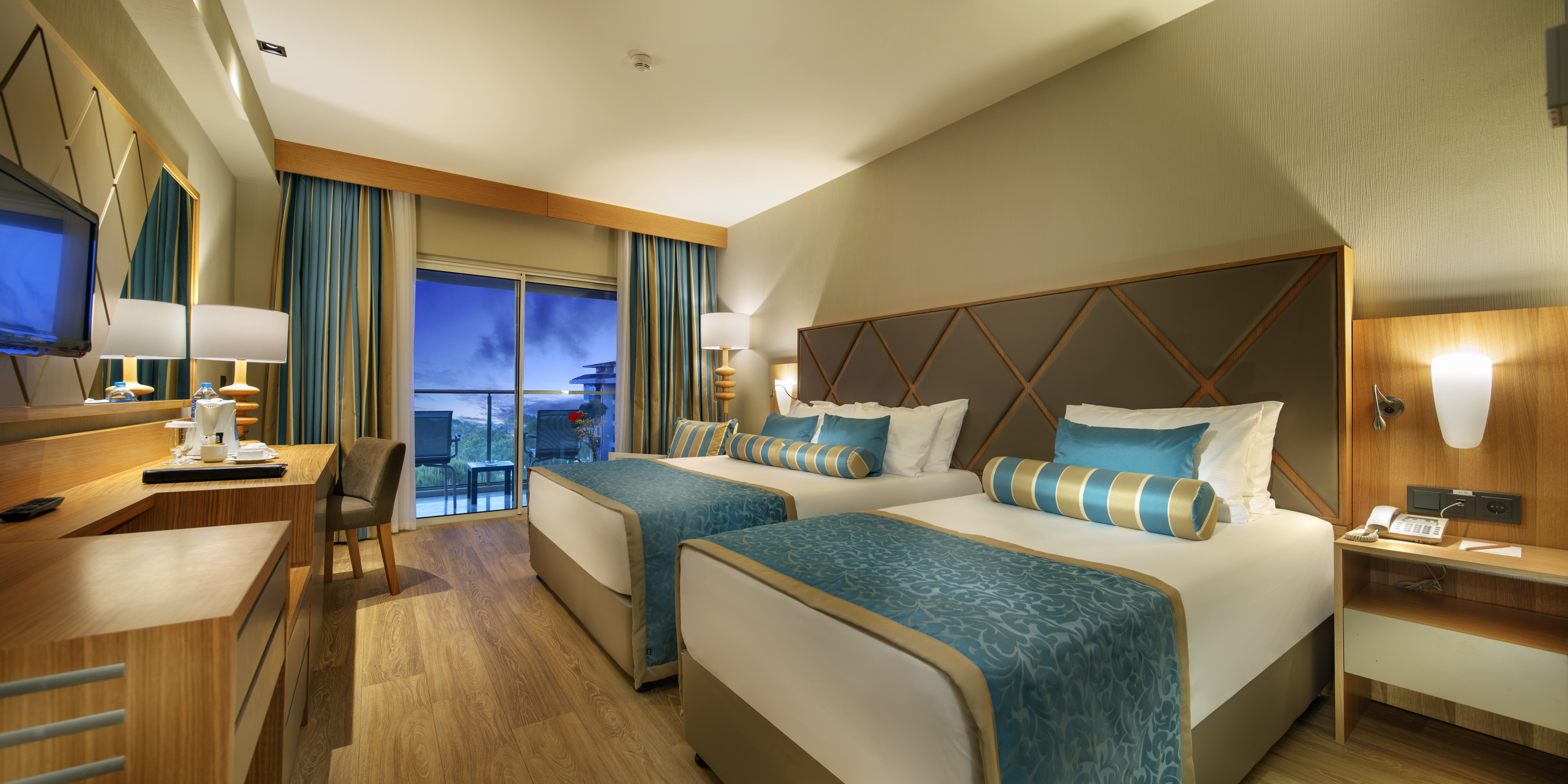 Room, Double Bed, Land View