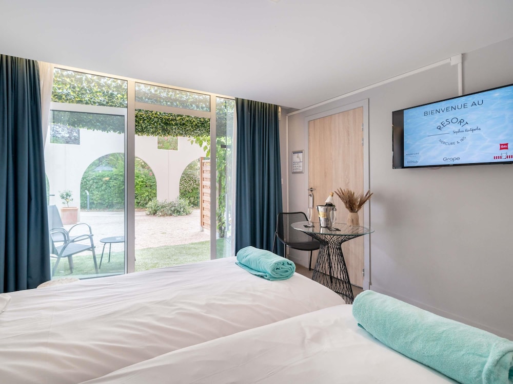 غرفة قياسية بسريرين منفصلين، Mercure Antibes Sophia Antipolis Hotel 7/10