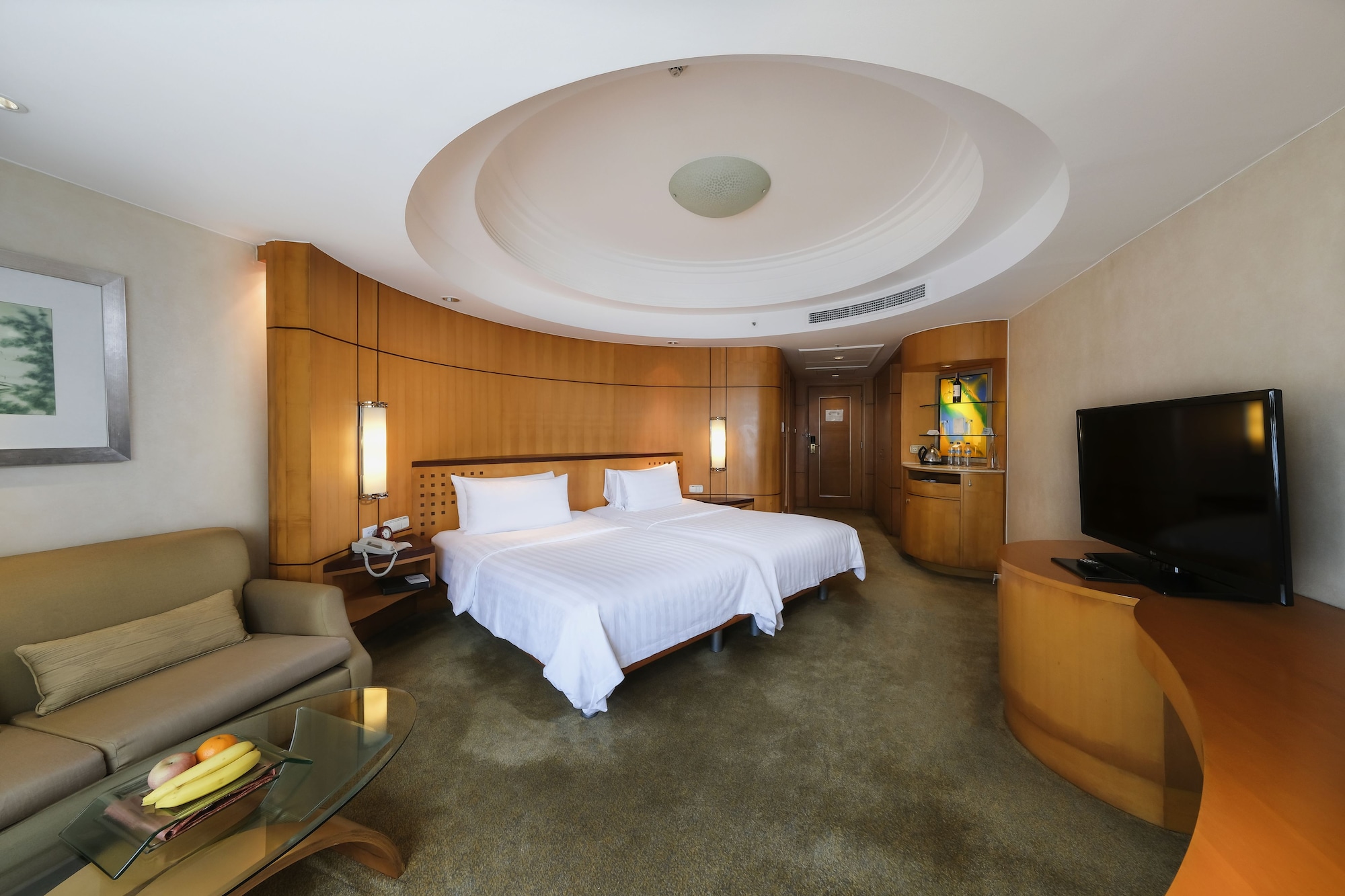 غرفة ديلوكس بسريرين منفصلين، Makati Shangri-La 5/10