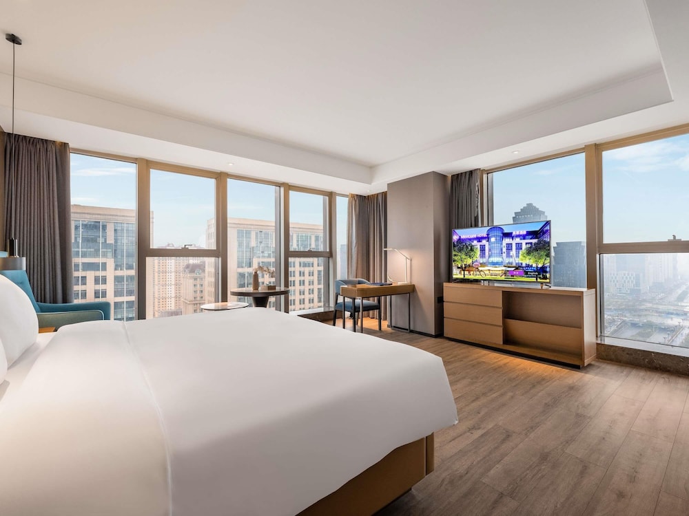 غرفة بريفيليج بسرير كينج، Mercure Xining Haihu CBD 4/9