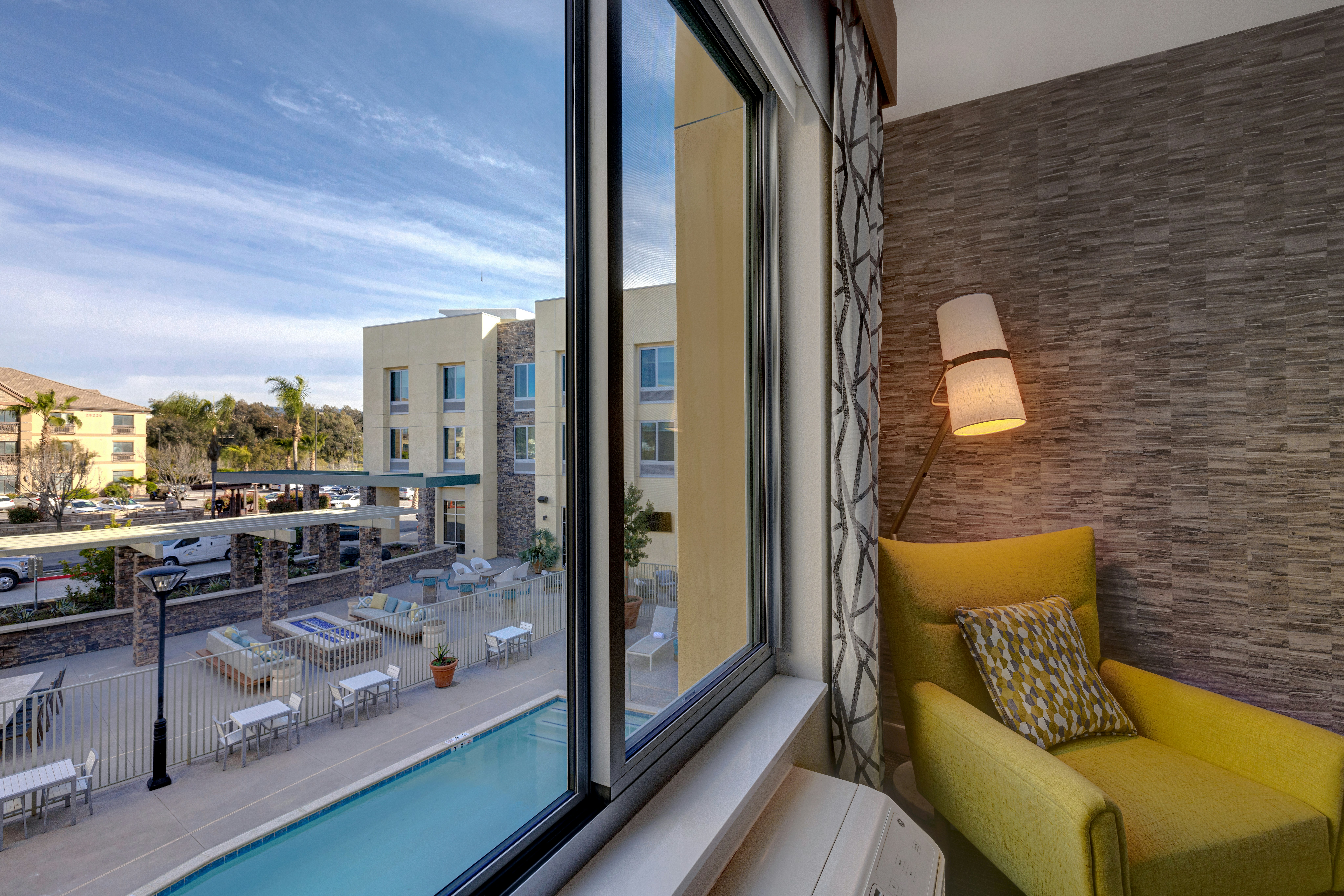 غرفة بسريرين كوين بإطلالة على المسبح لذوي الإعاقة، Hilton Garden Inn Temecula 3/3