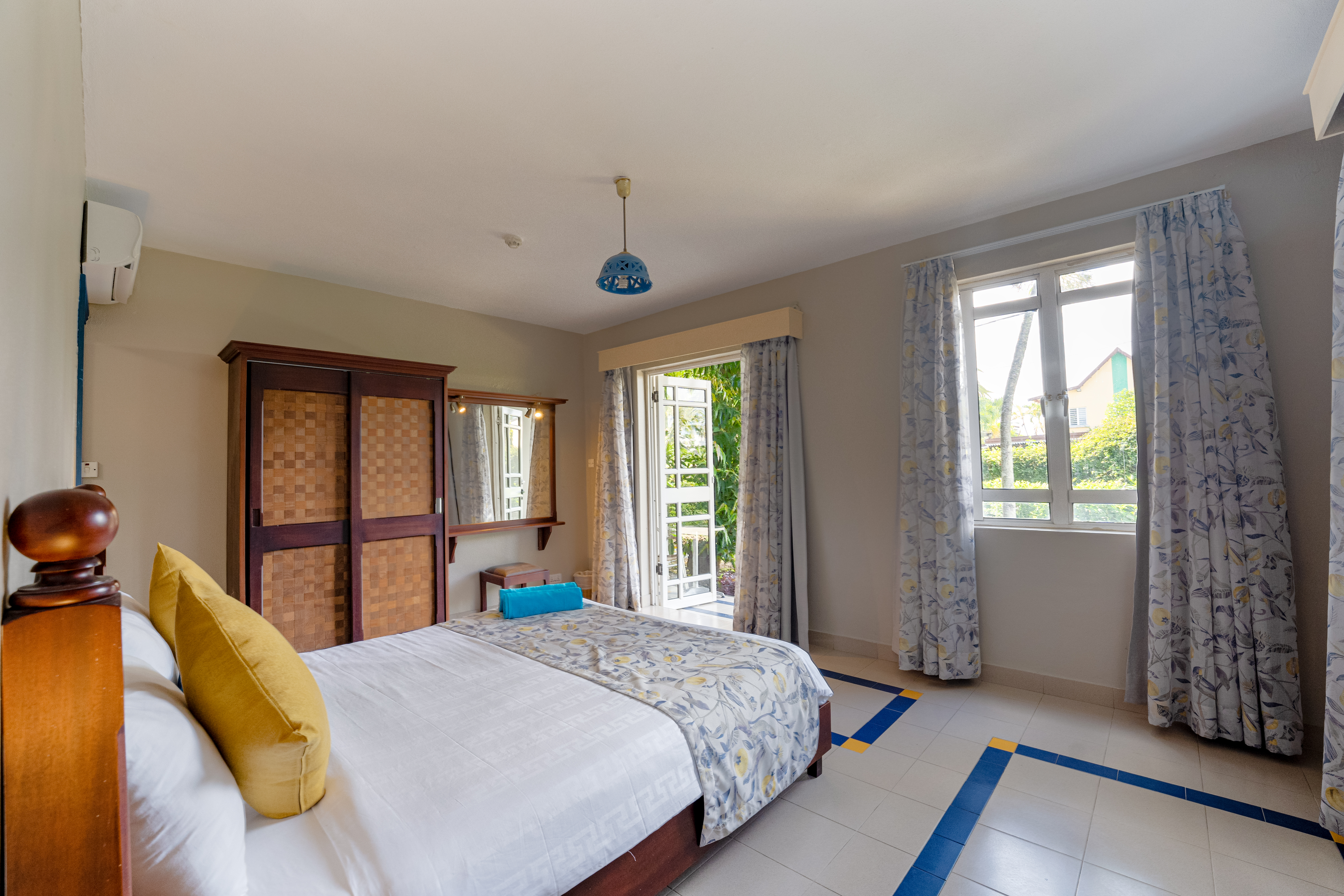 Room at LE GRAND BLEU HOTEL, TROU AUX BICHES