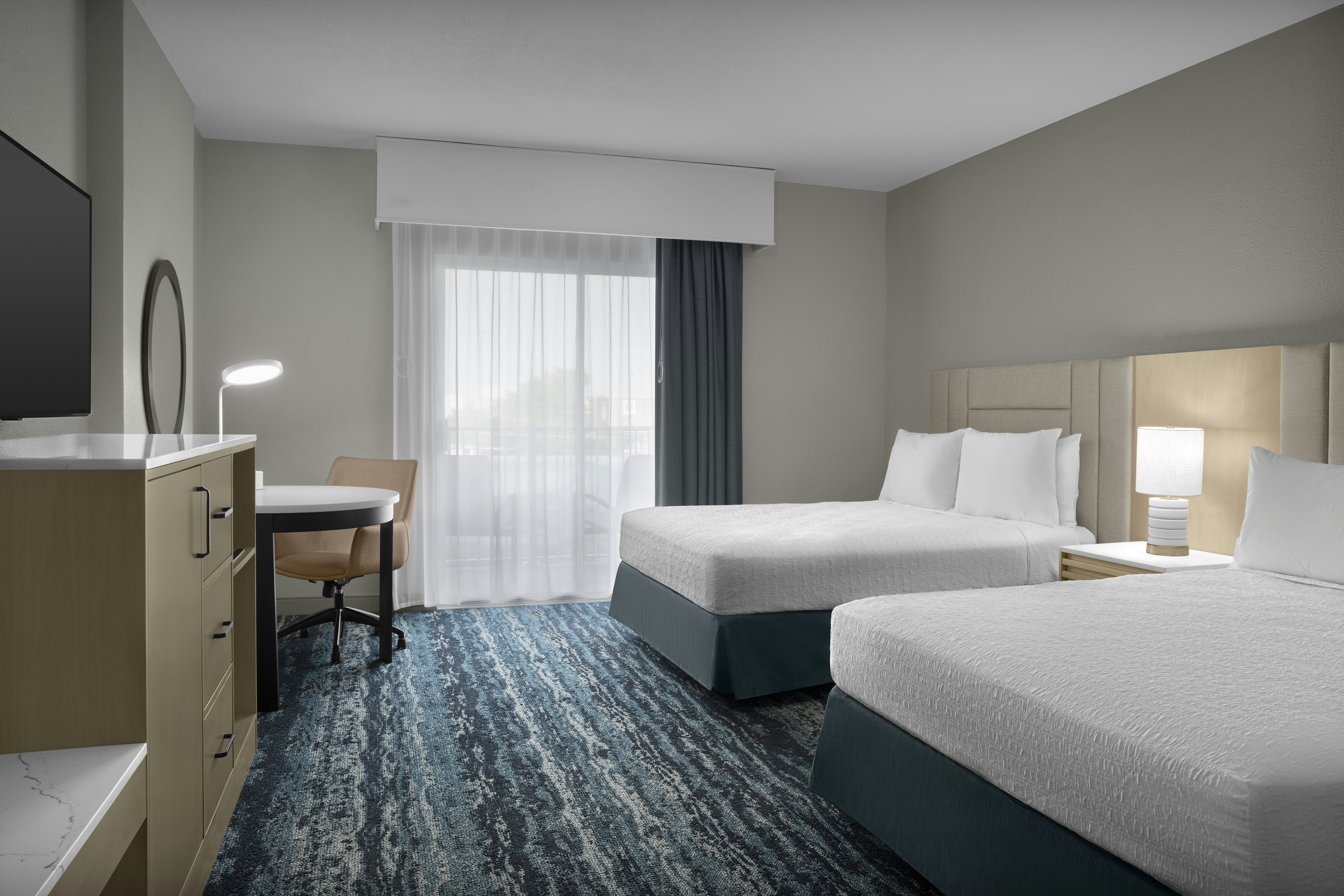 غرفة بسريرين كوين لذوي الإعاقة، Hampton Inn And Suites Ocean City Bayfront Convention Center 2/4