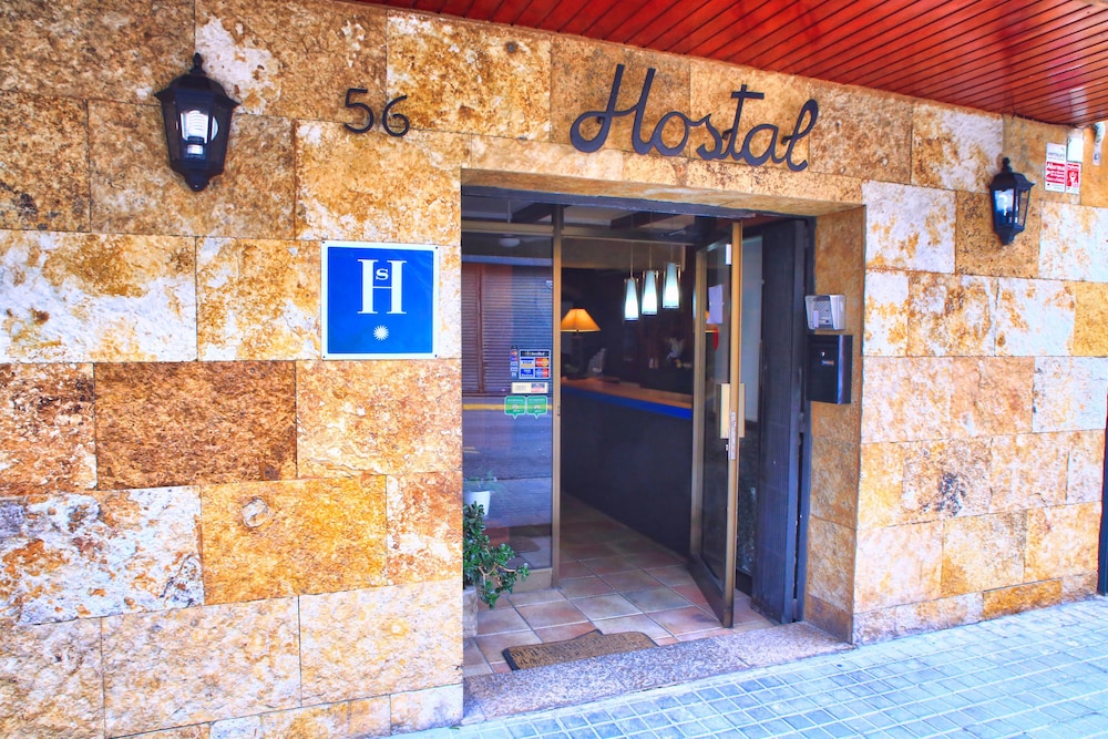 Lobby at Hostal Isabel, BLANES