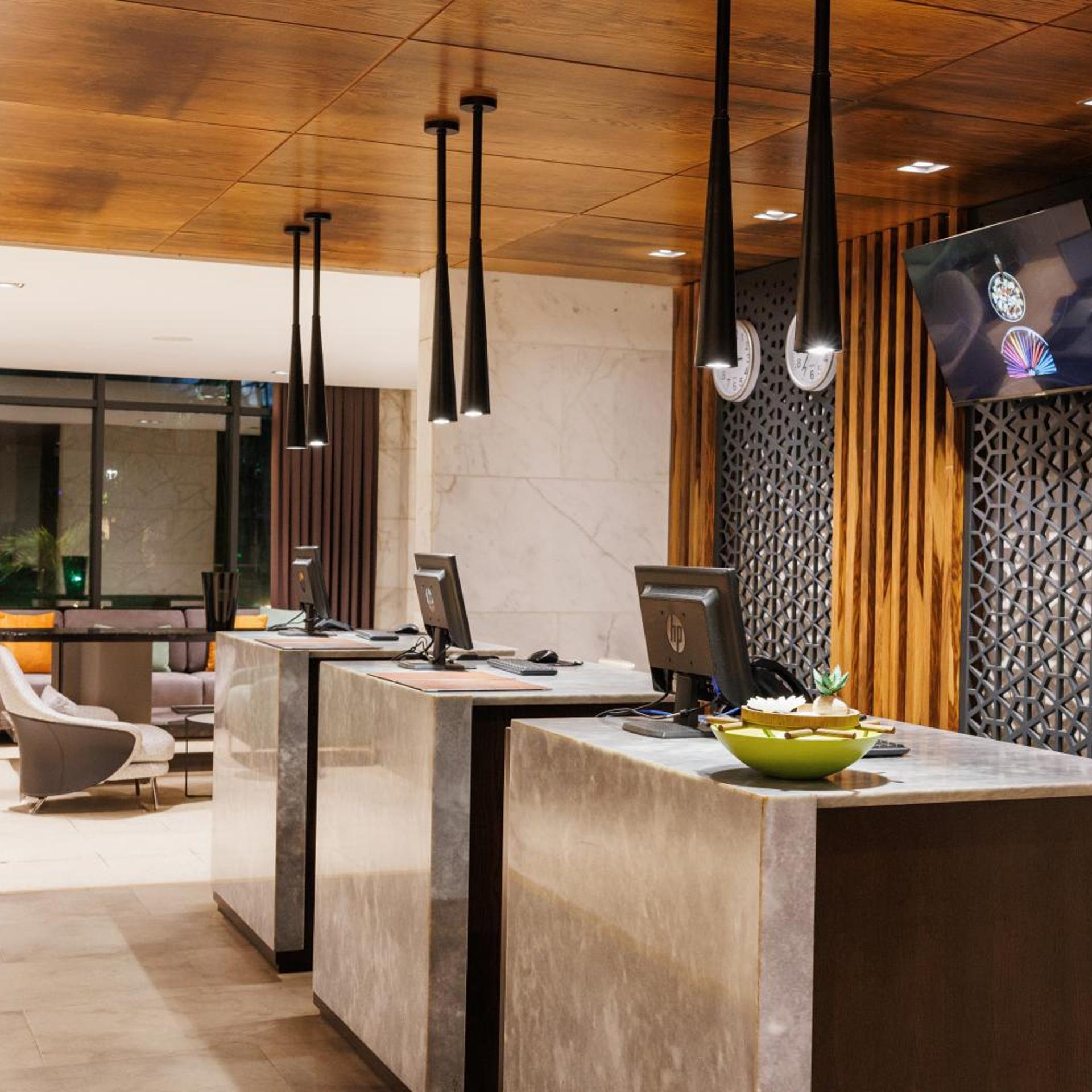 Lobby at Riviera Royal Hotel, CONAKRY