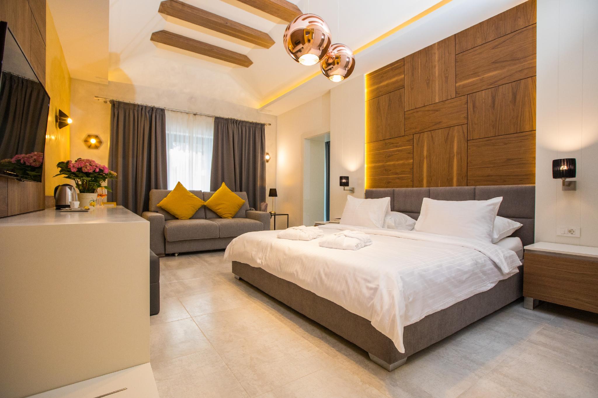 غرفة كومفورت بسرير مزدوج بشرفة