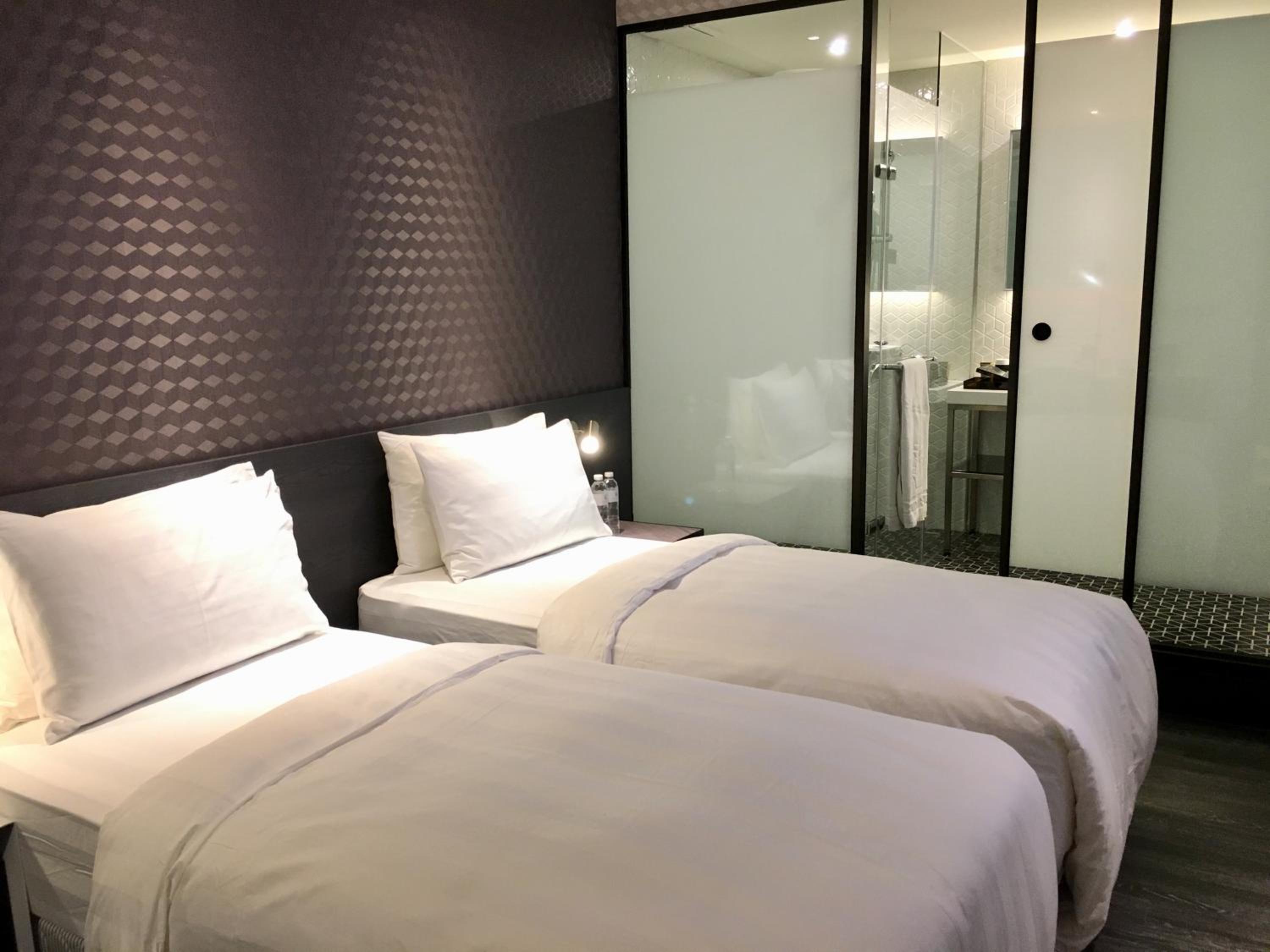 Basement, Twin Beds, No Window