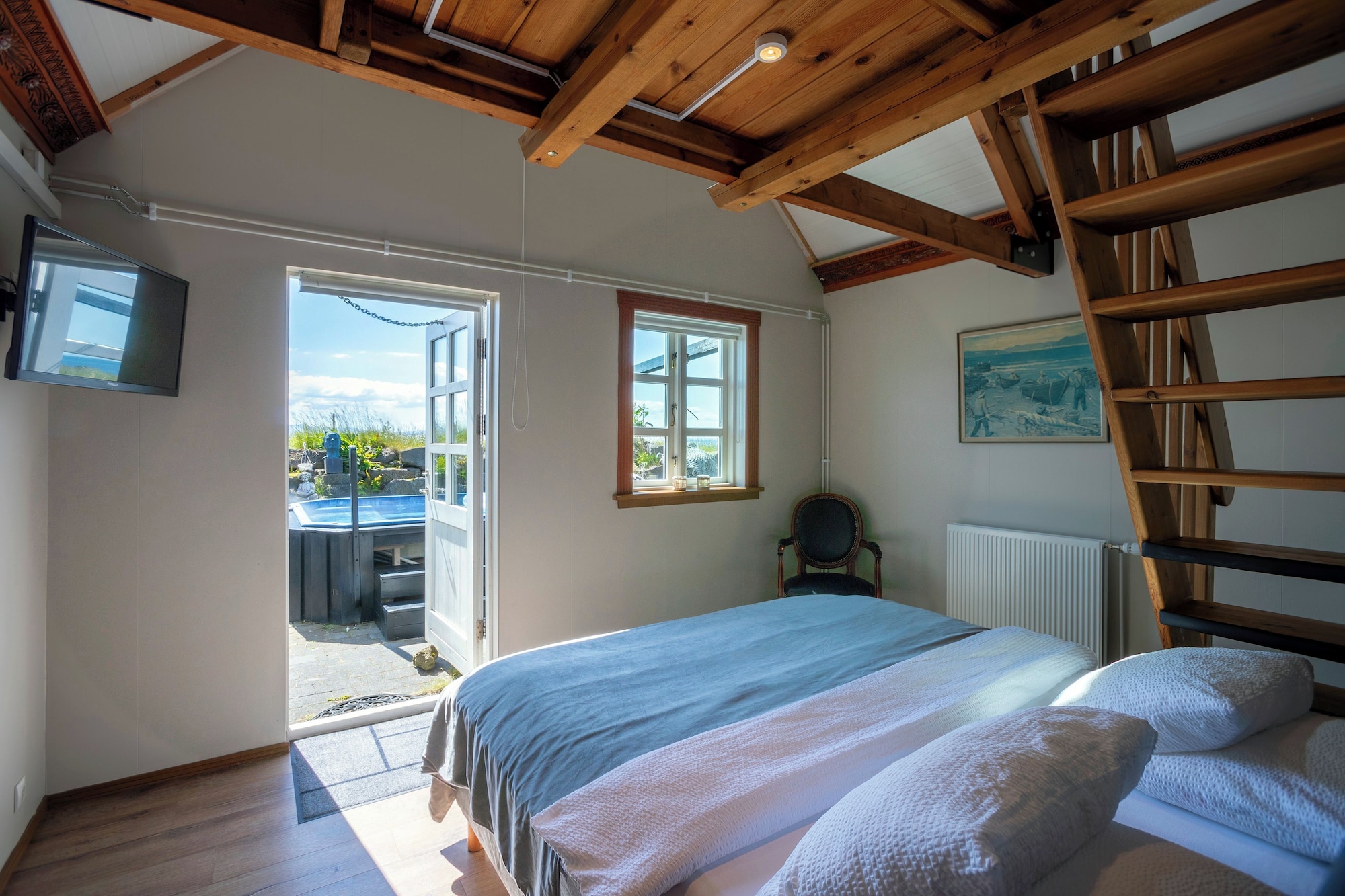 Family, 2 Double and Twin Beds, Sauna, Hot Tub