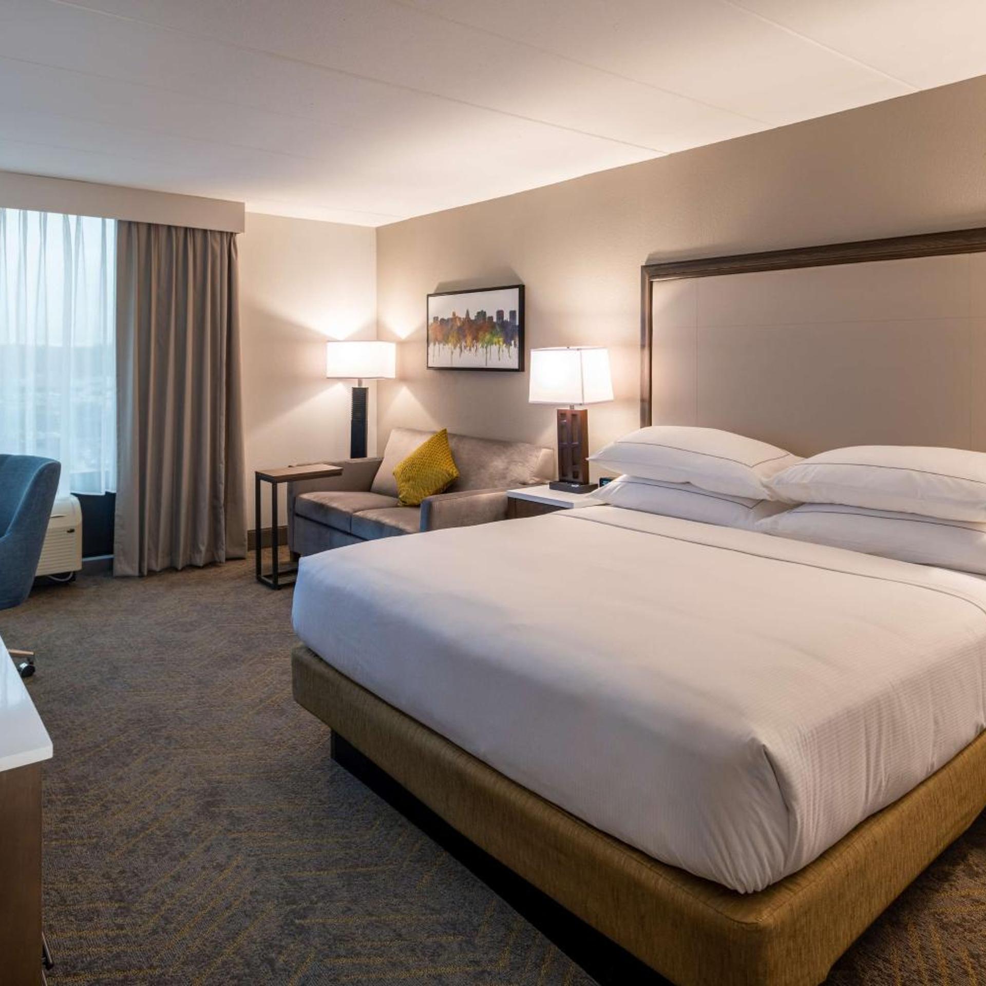 ROOM, KING BED, SOFA