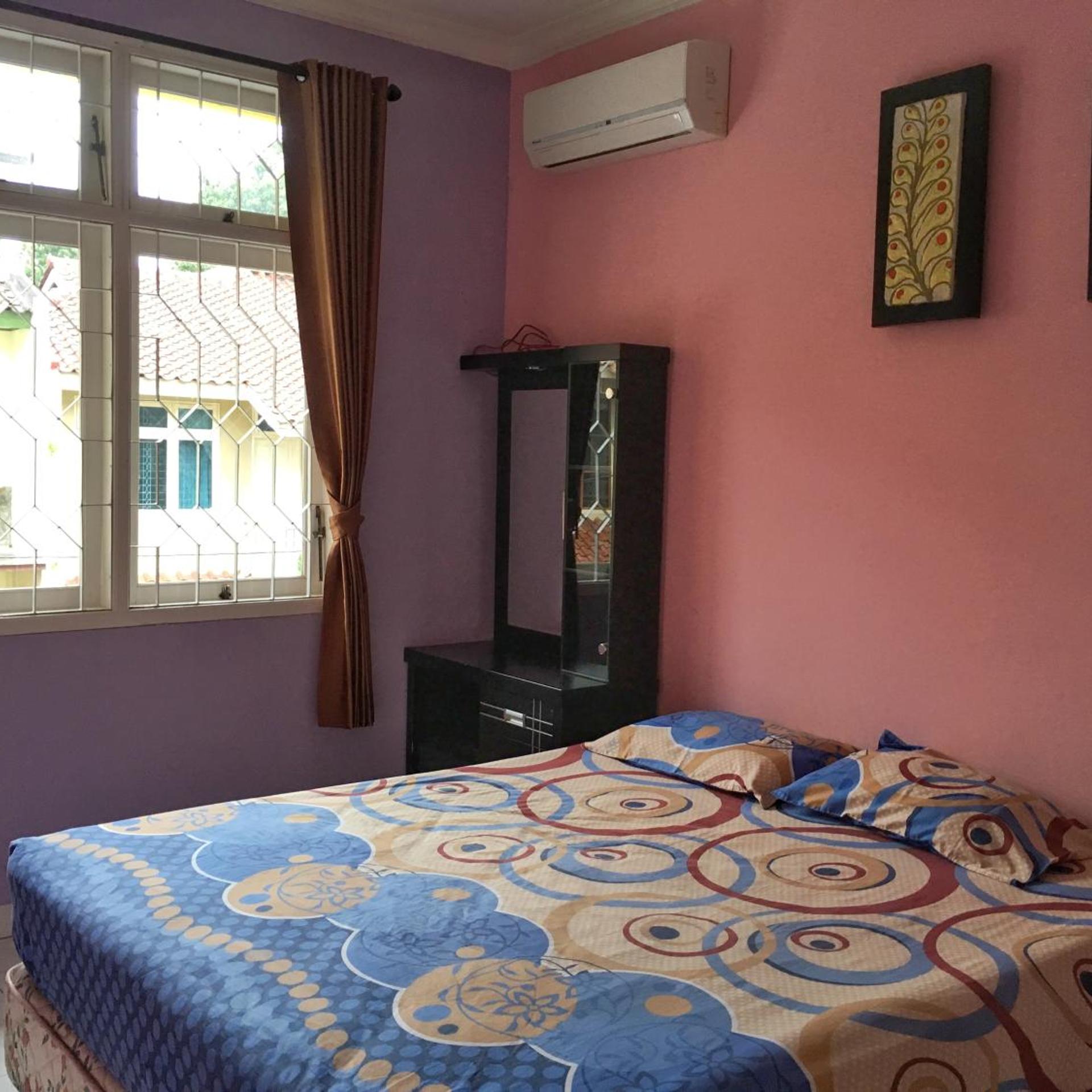 Room, Double Bed, Shared Bathroom