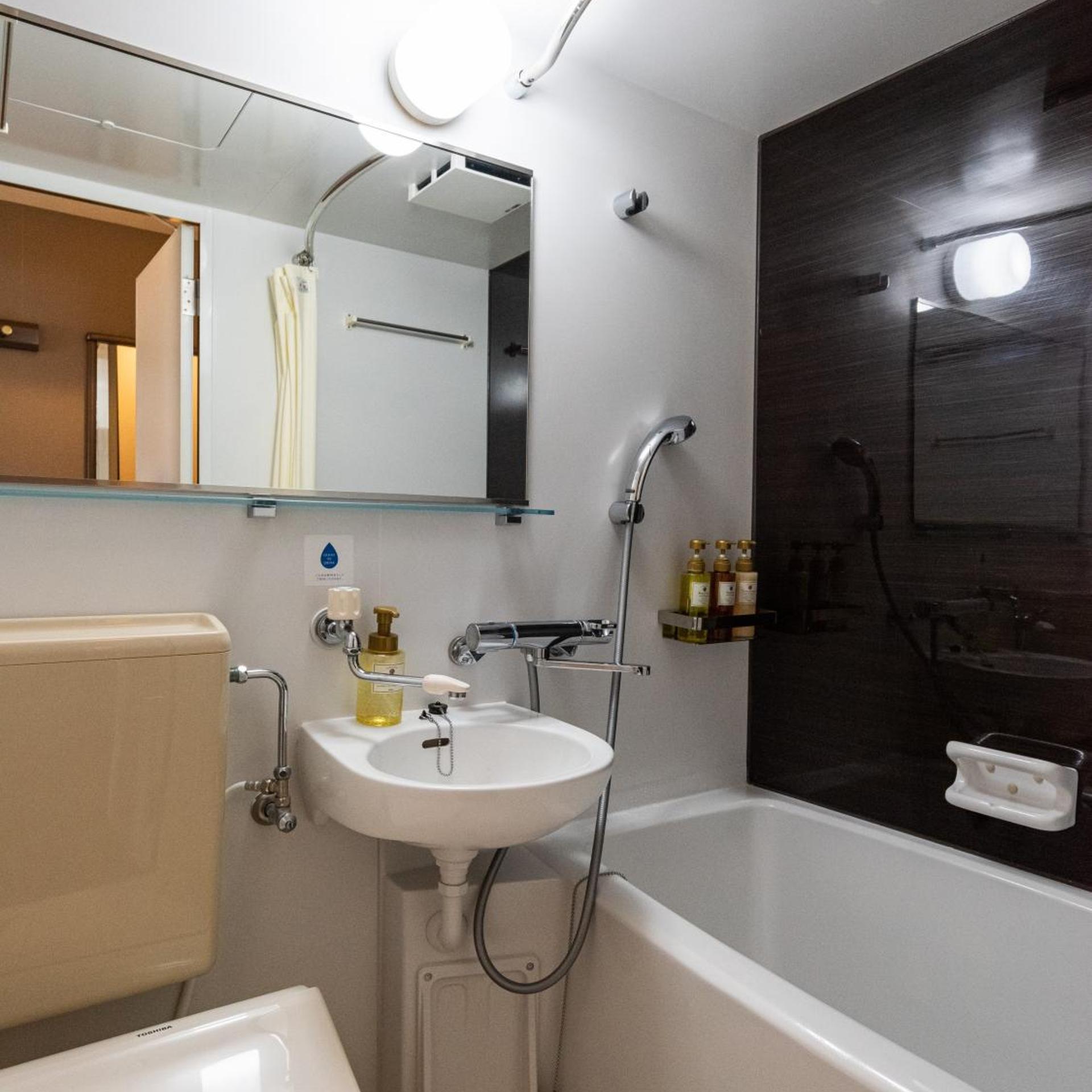 غرفة بسرير نصف مزدوج للمدخنين، Hotel Etwas Tenjin 4/6