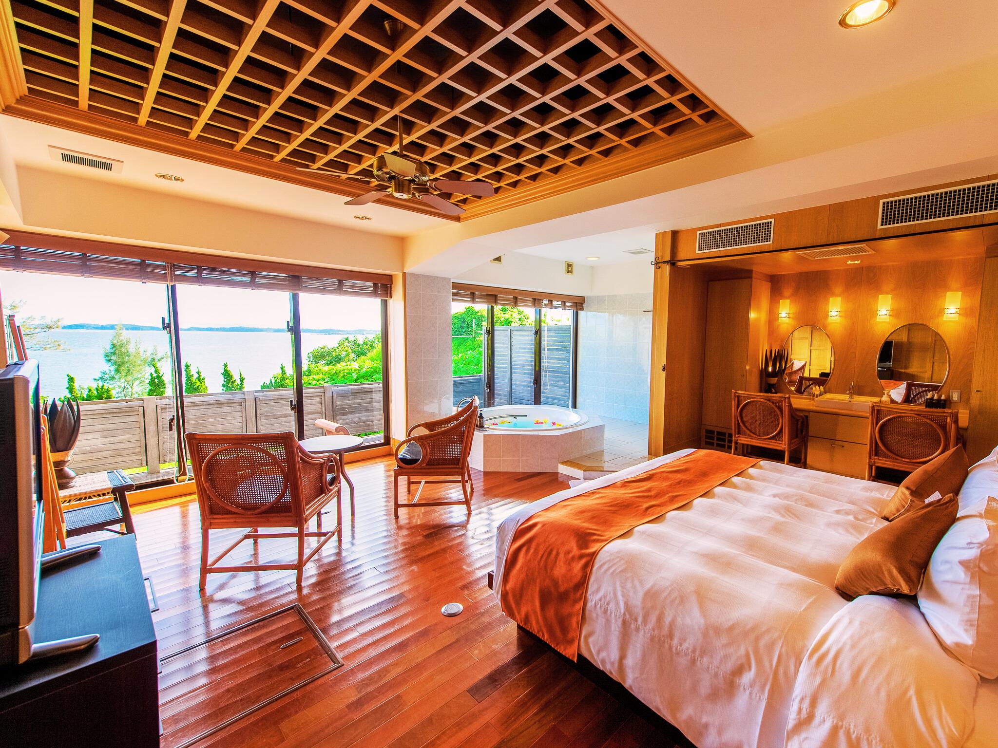 Executive, Villa, 3 Double Beds, Sea Side, Terrace
