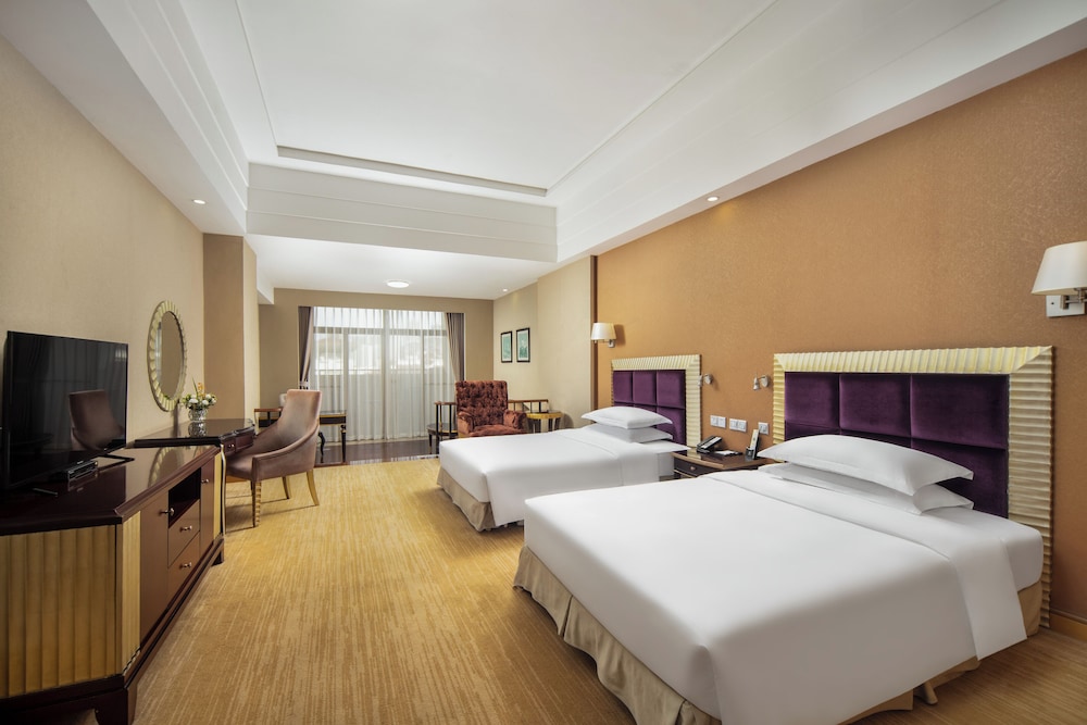 جناح بزنس بسريرين منفصلين بشرفة بغرفة نوم واحدة، Xinhui Country Garden Phoenix Hotel 8/10