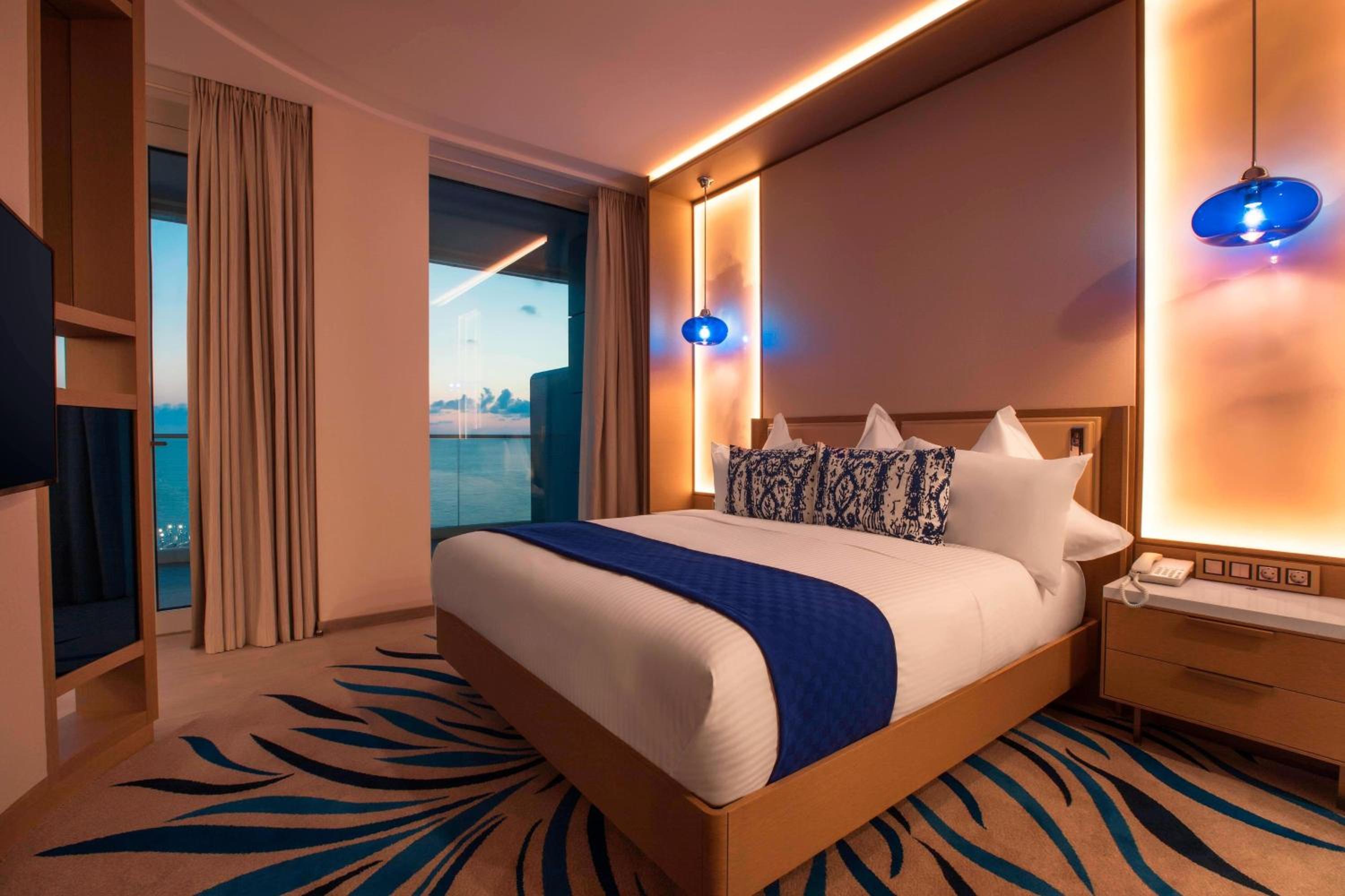 Sunset, Guest Room, King Bed, Sea View, Balcony, Large