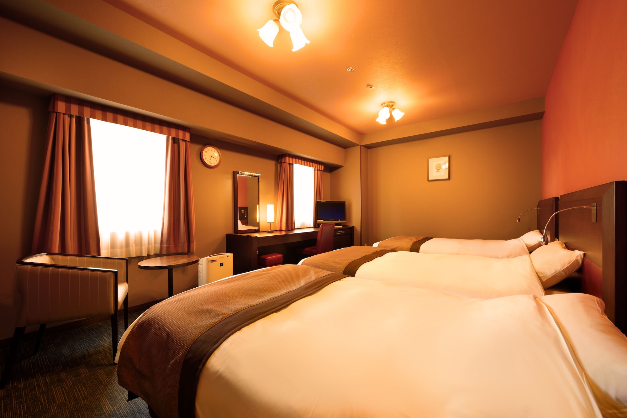Room, Triple, Twin Beds, 3 Beds, with Extra Bed