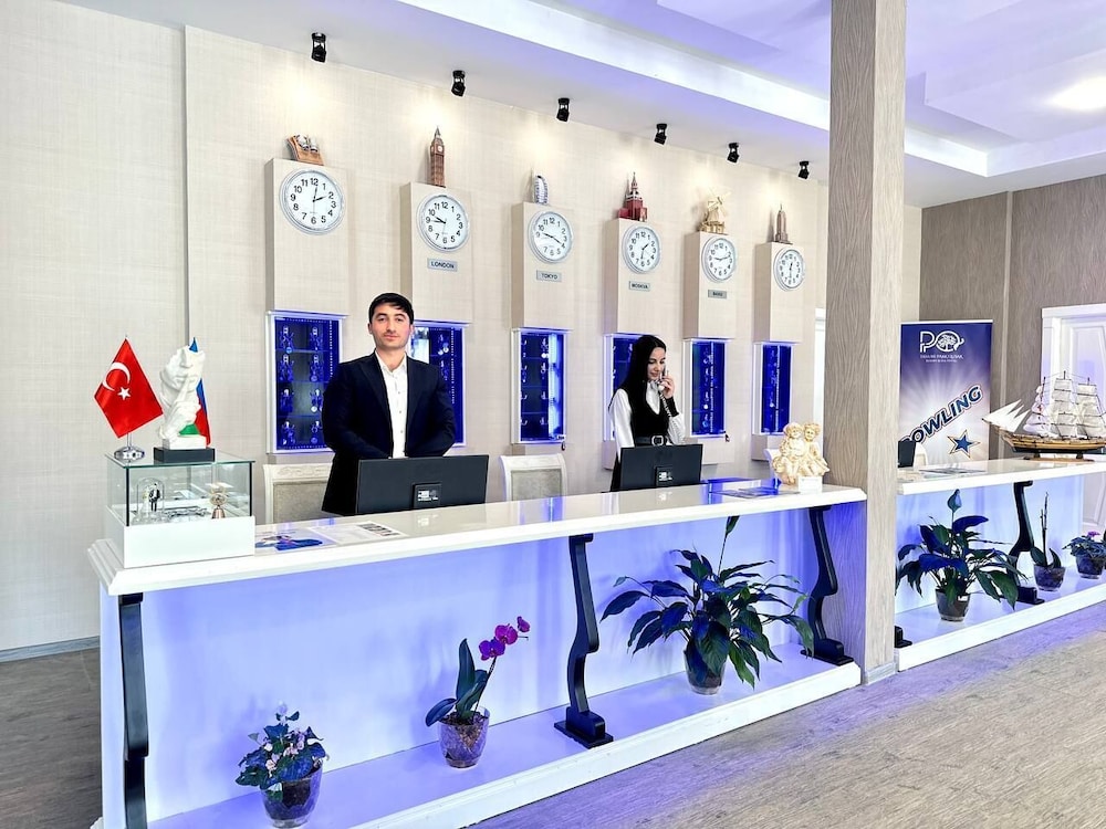 Lobby at Deluxe Park Qusar Resort & Spa Hotel, Qusar