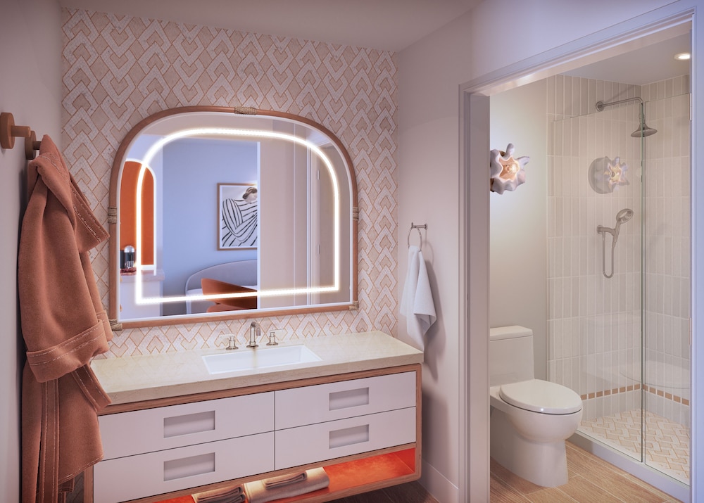 جناح جونيور ركني بسرير كينج بإطلالة على المدينة بشرفة، Royal Palm South Beach Miami, a Tribute Portfolio Resort 7/8