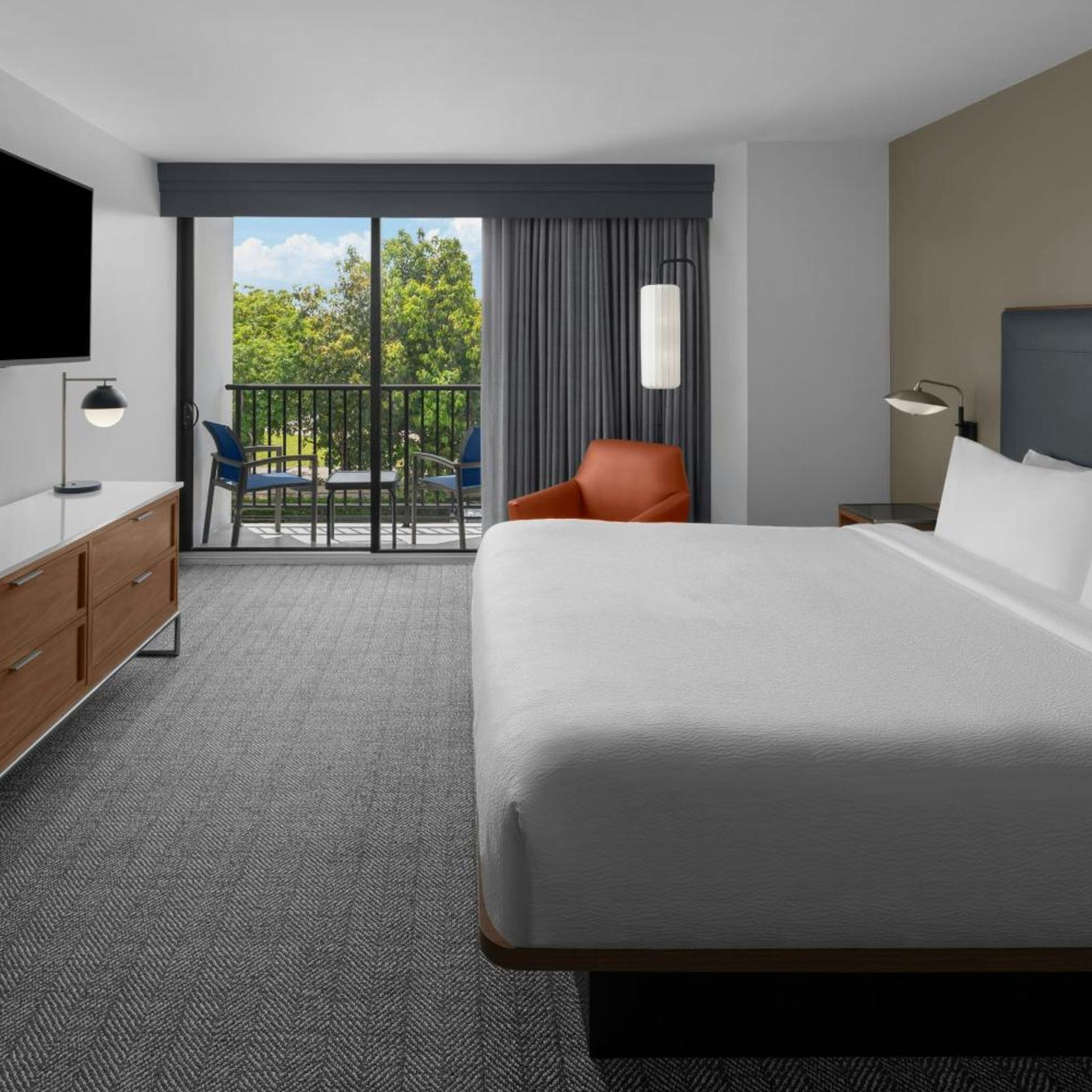 جناح بسرير كينج بغرفة نوم واحدة، Courtyard Fort Lauderdale East Lauderdale By the Sea 3/6