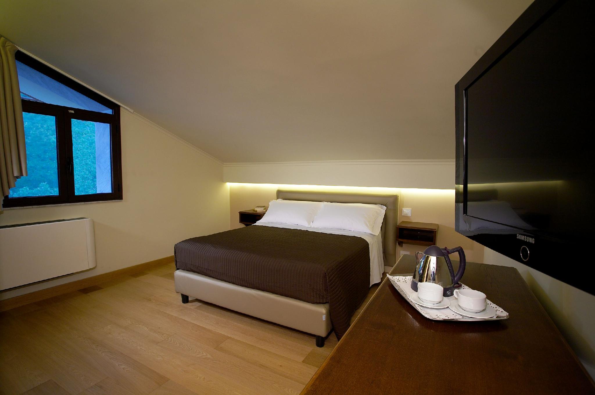 Room, Double Bed, Attic