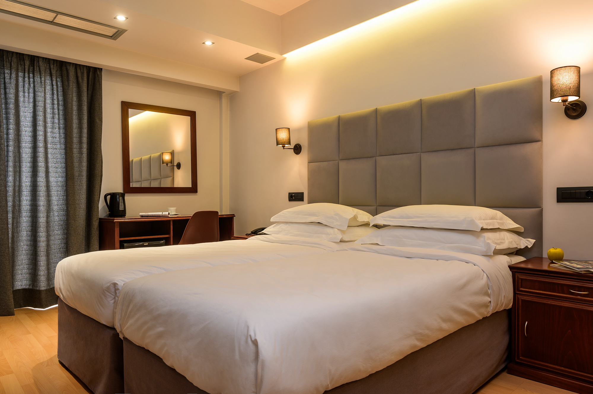 Room, Double or Twin Bed, Acropolis View