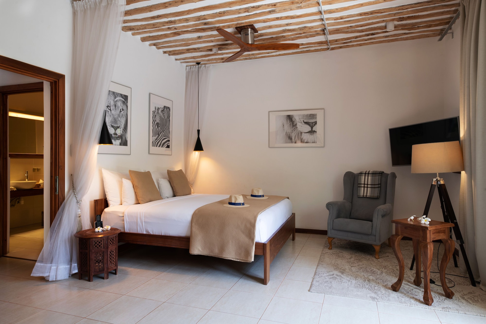 2 Bedrooms, Quadruple, Twin Beds, Pool Access, Garden Area، Zanzibar White Sand Luxury Villas Spa 3/10