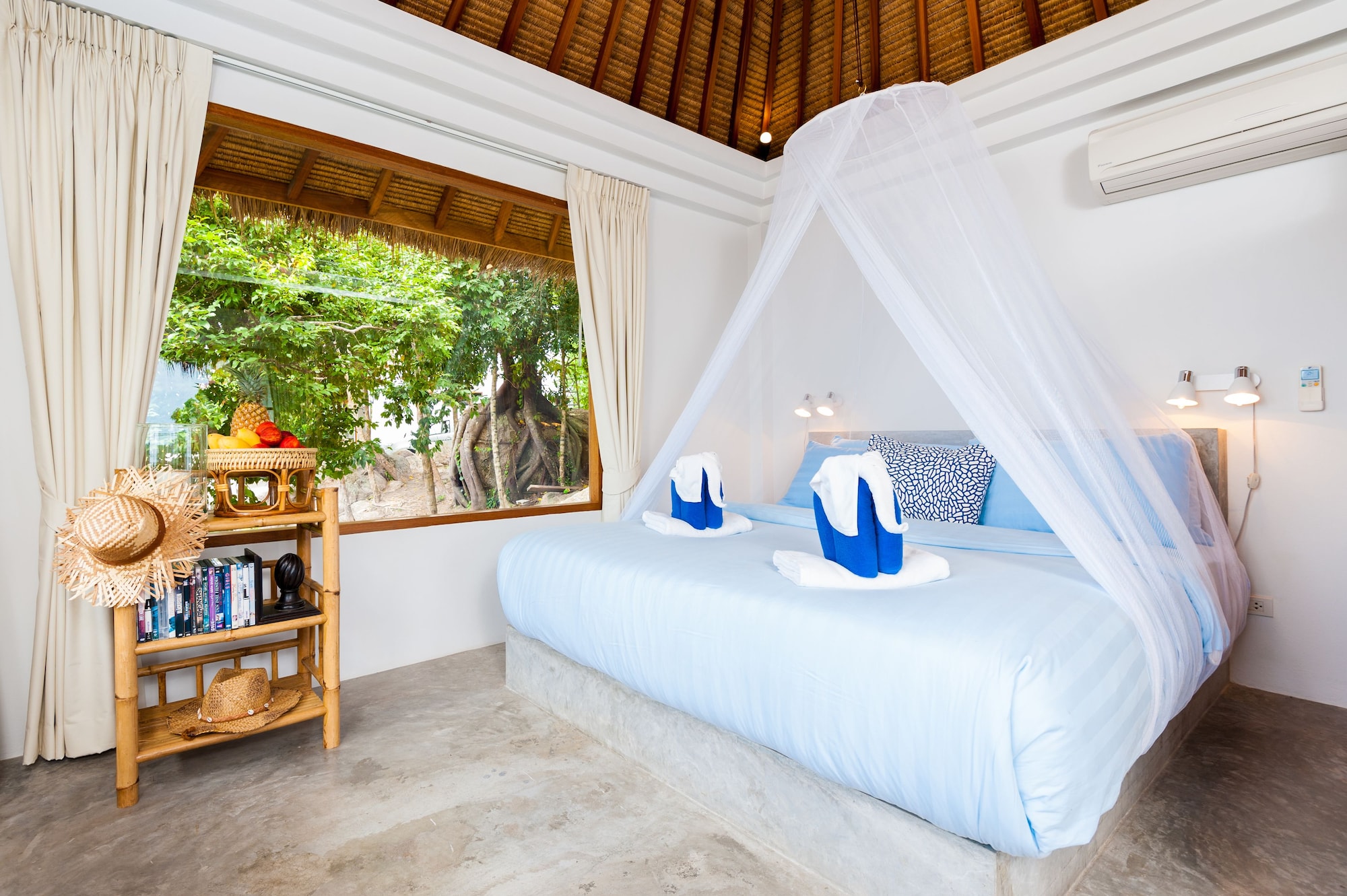 Pool, Studio, Villa, King Bed, Sea View