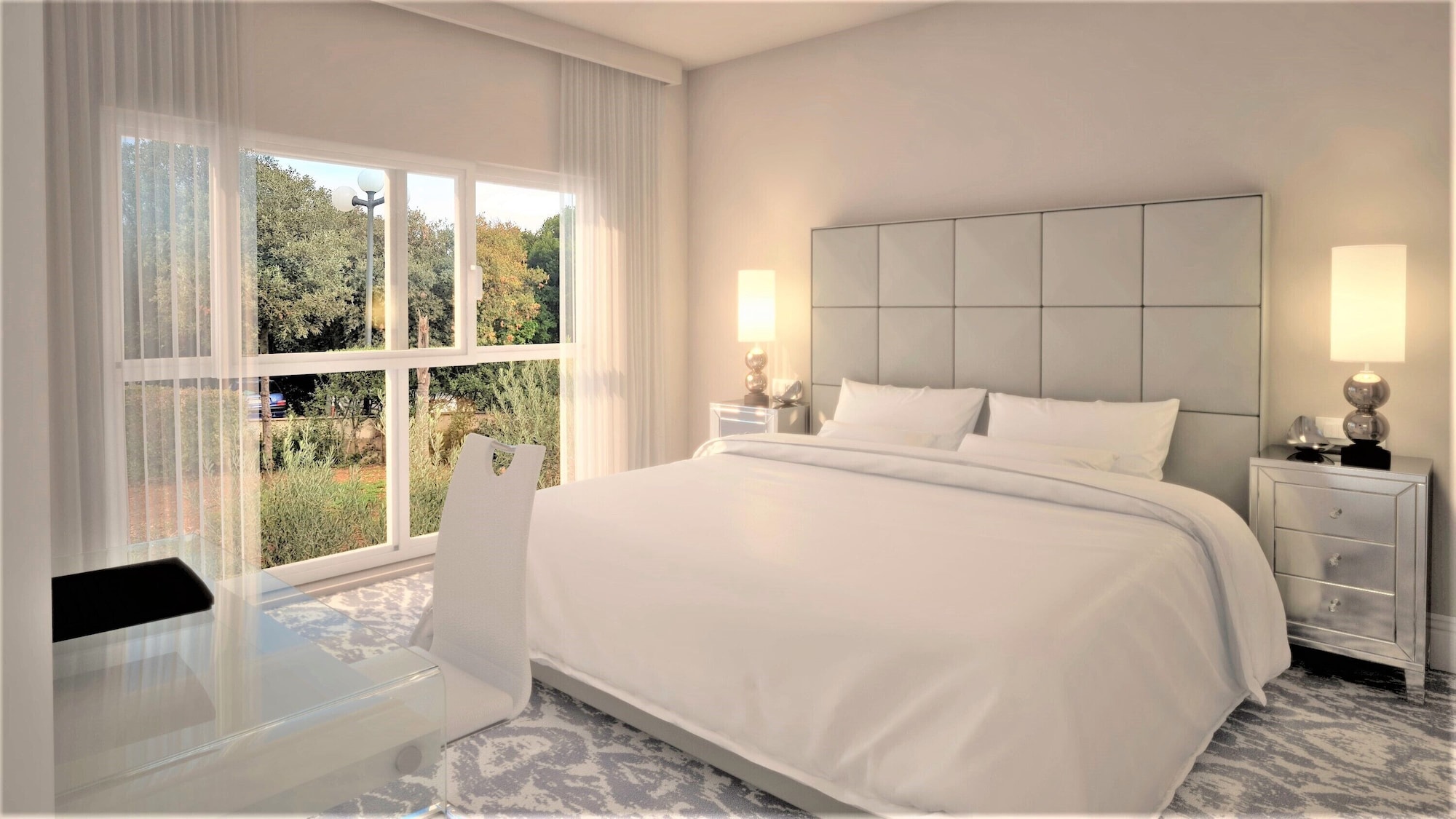 LUXURY, SUITE, KING BED, SOFA, BALCONY