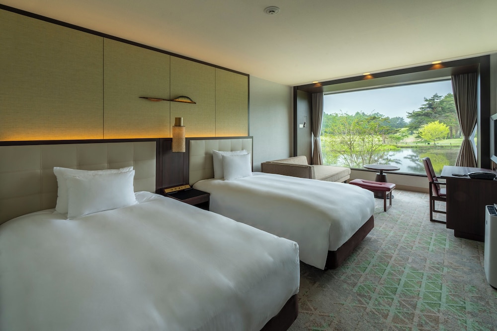 Garden, Deluxe, Twin Beds, Sofa