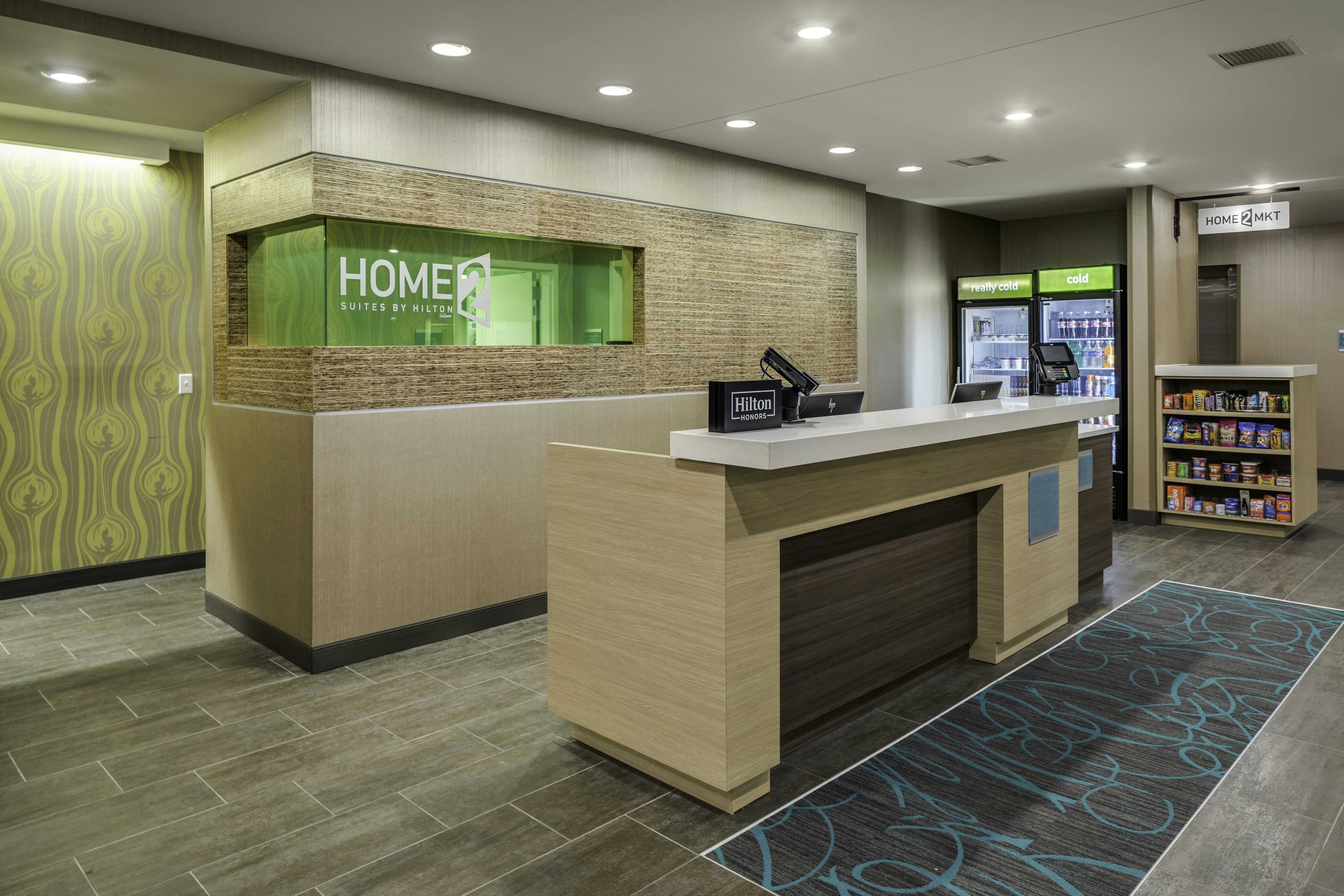 Lobby at Home2 Suites By Hilton Dayton Centerville, CENTERVILLE - OH