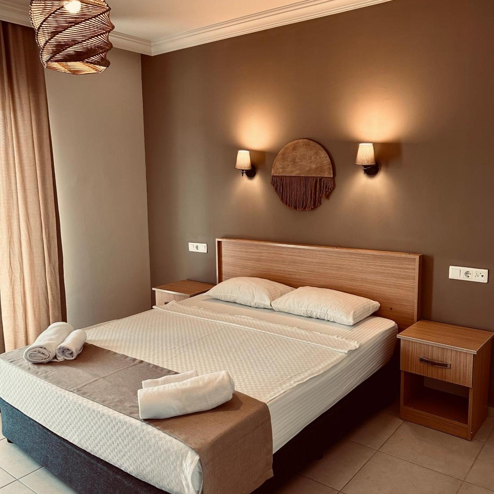 غرفة بسرير مزدوج بشرفة، Kalia Beach Hotel Side 2/9