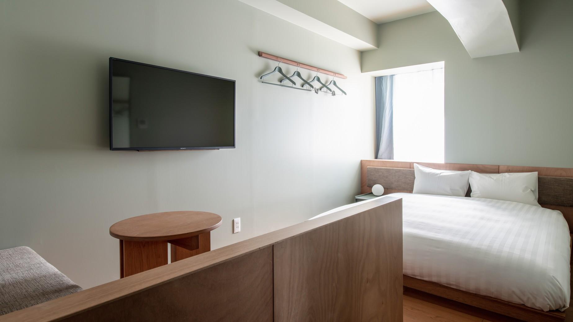 Compact, Double Bed