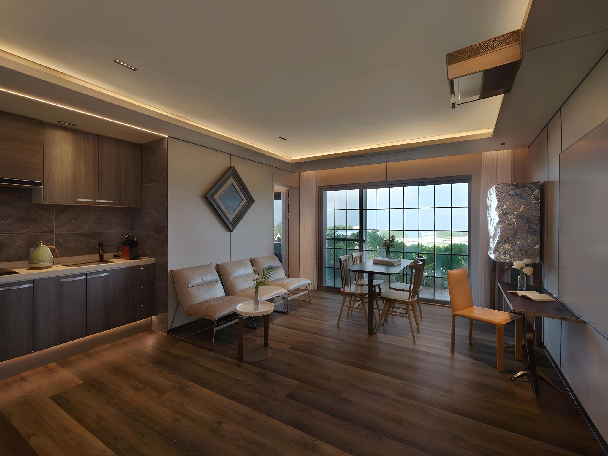 Green, Valley, Deluxe, Family, Single Bed