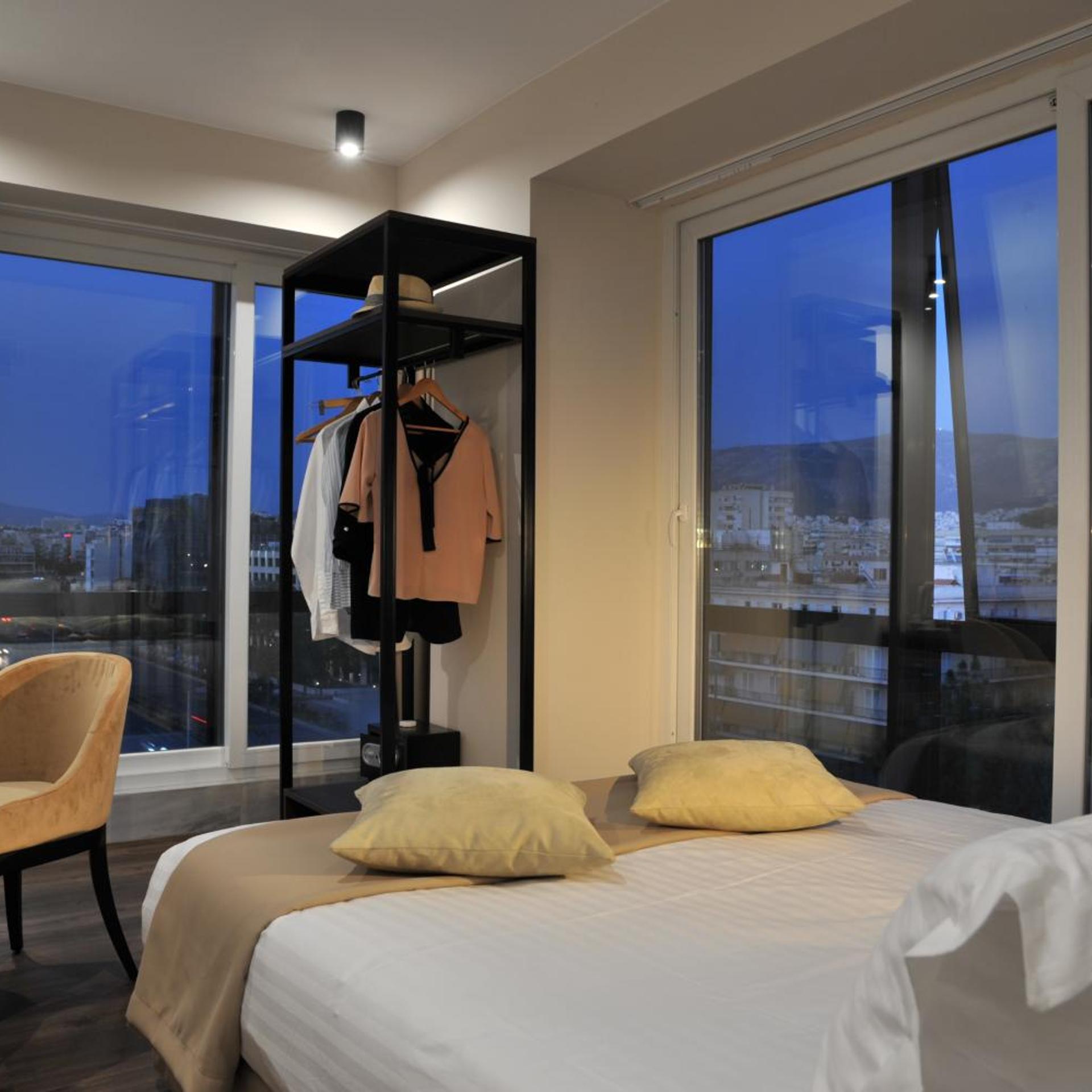 ROOM, SINGLE, ACROPOLIS VIEW, CORNER
