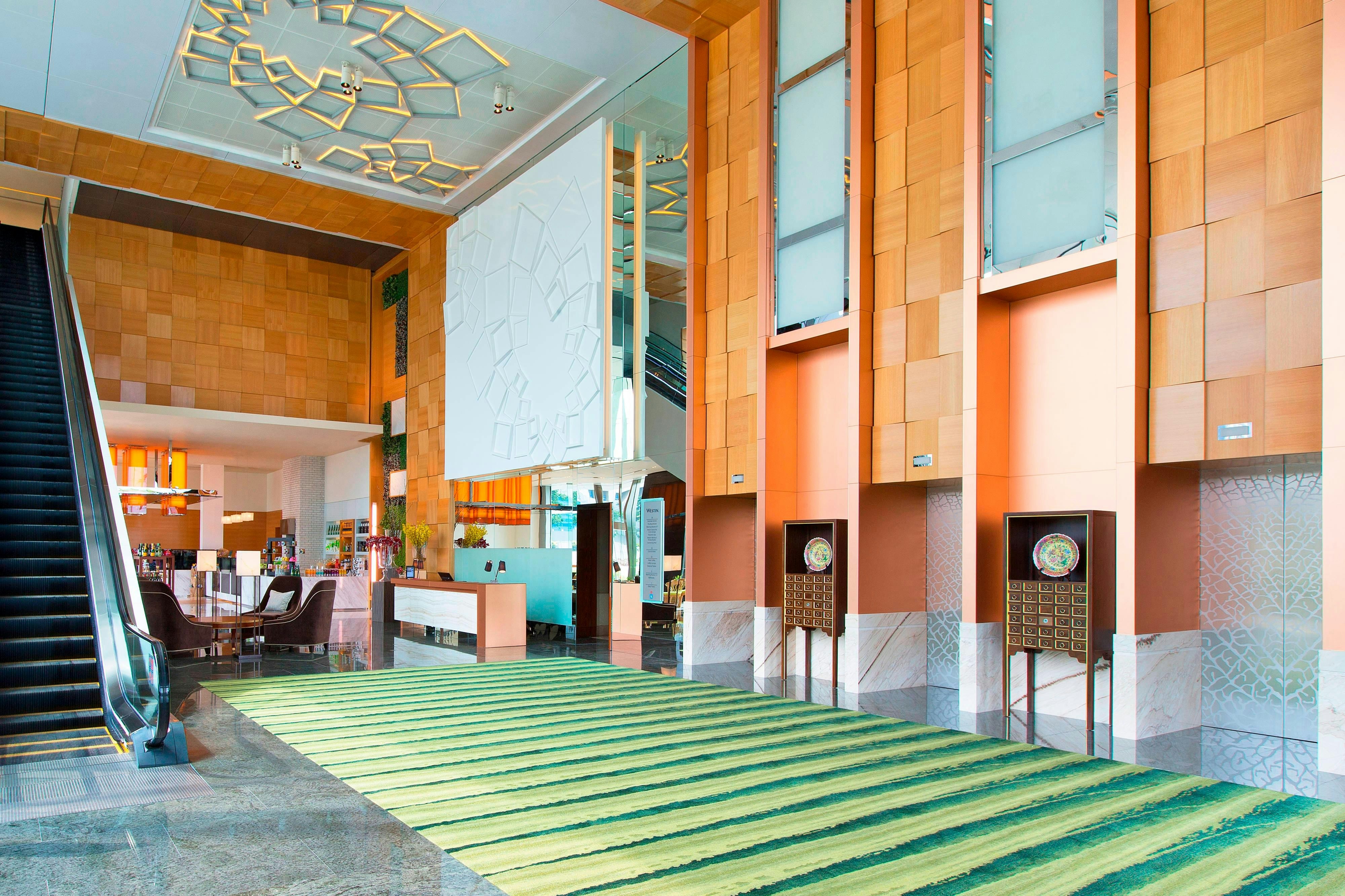 Lobby at The Westin Singapore, SINGAPORE