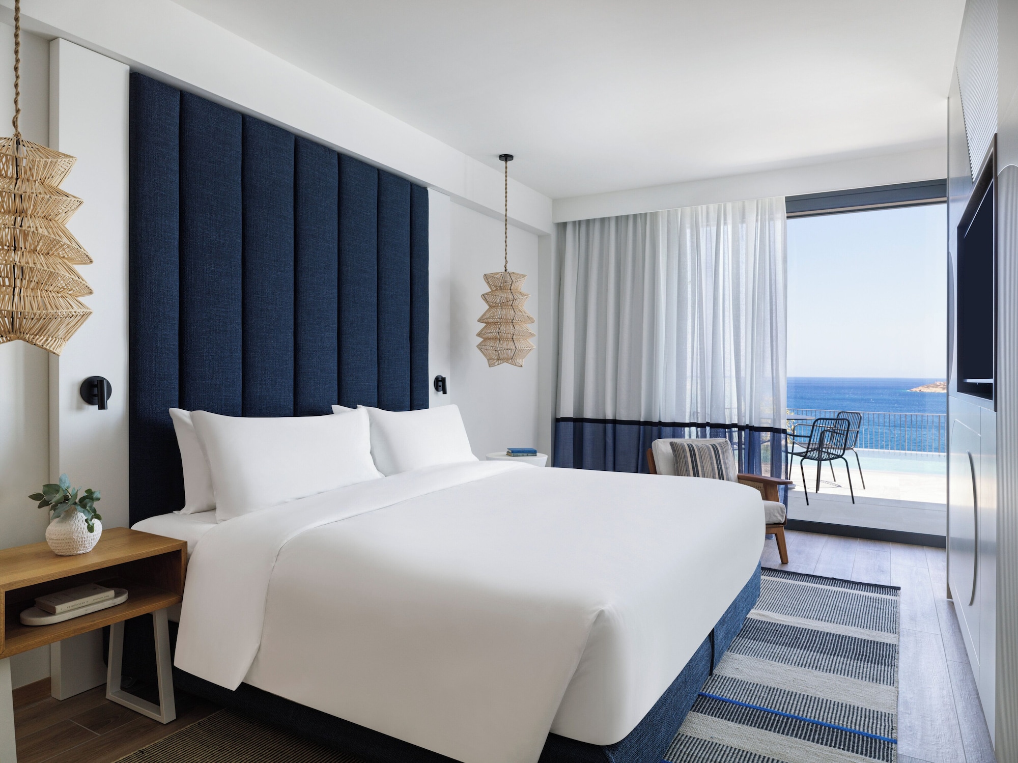 Panorama, Blue, Suite, Single Bed