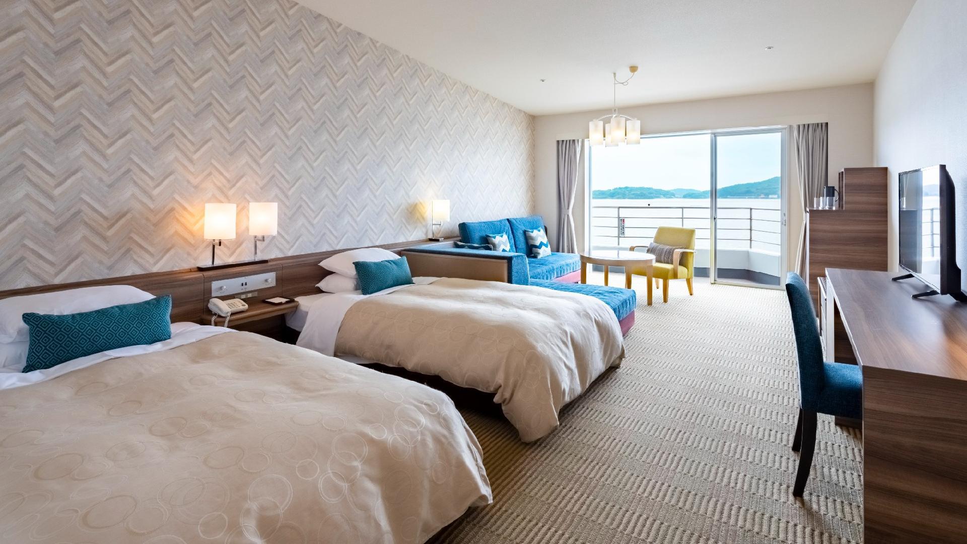 Western, Standard, Quadruple, Twin Beds, Lake Front