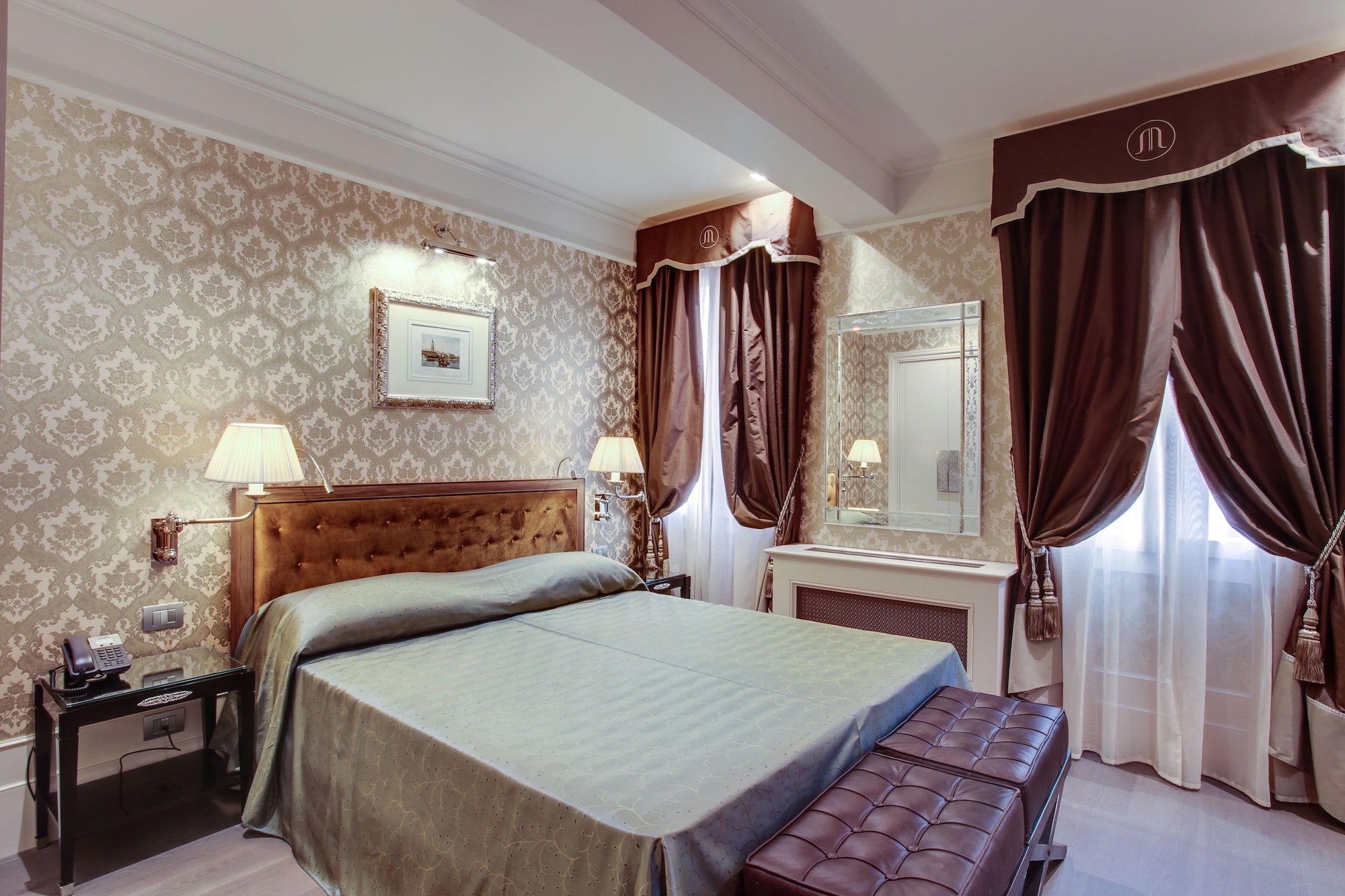 CLASSIC, DOUBLE OR TWIN BED, GARDEN VIEW
